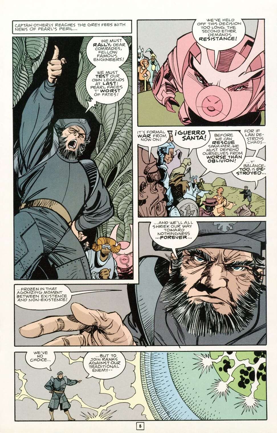 Read online Michael Moorcock's Multiverse comic -  Issue #7 - 9