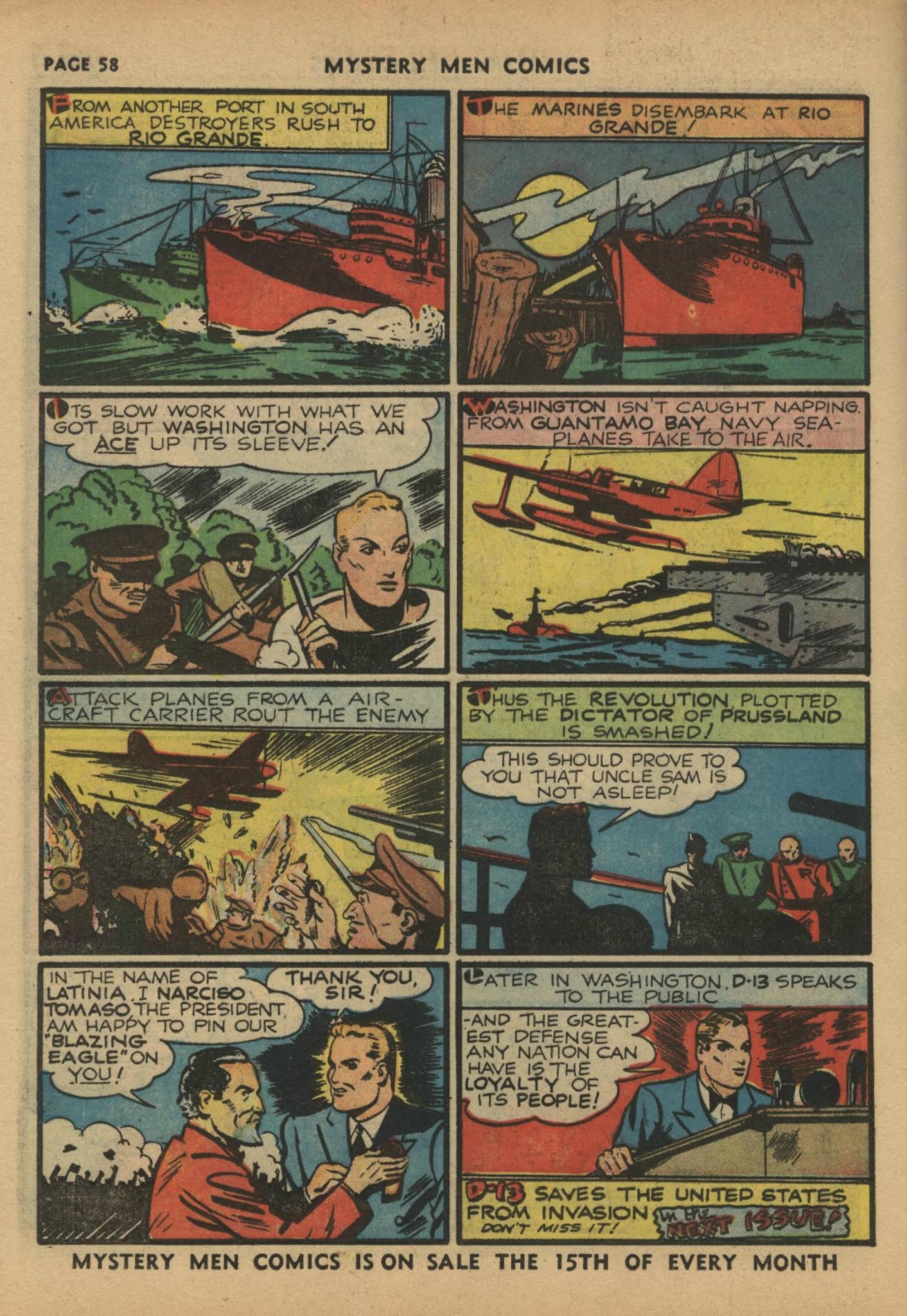 Read online Mystery Men Comics comic -  Issue #17 - 60