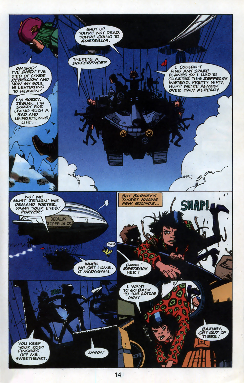 Read online Tank Girl: The Odyssey comic -  Issue #1 - 16