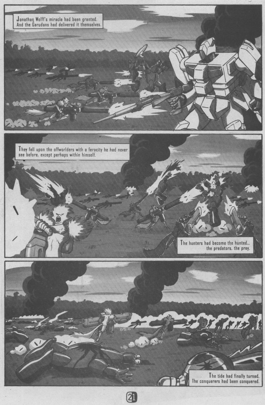 Read online Robotech II: The Sentinels comic -  Issue #17 - 22