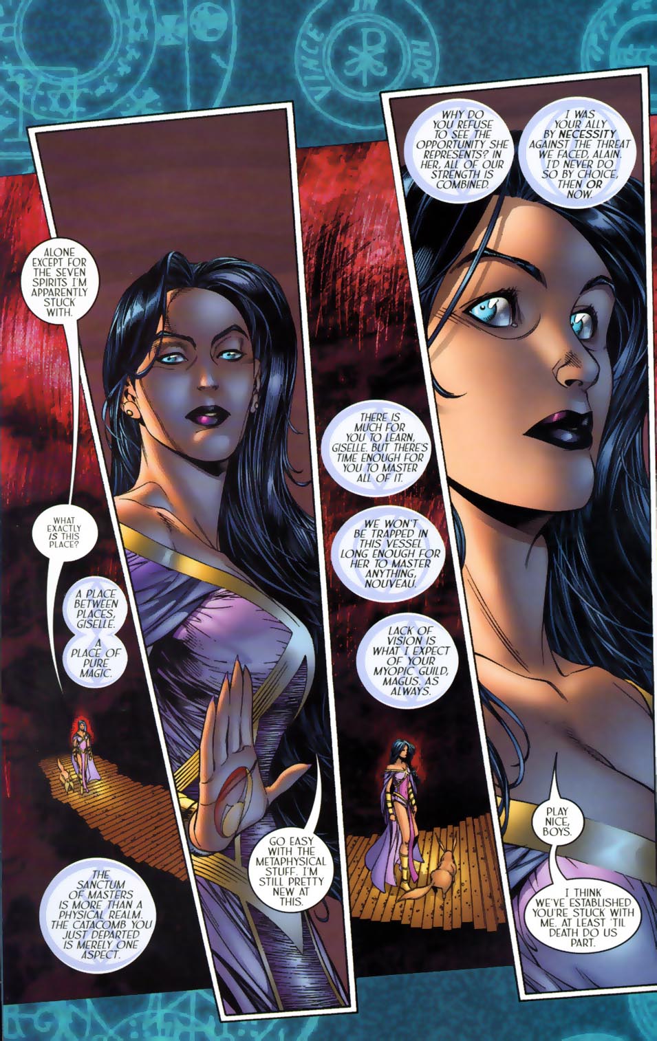 Read online Mystic comic -  Issue #6 - 7