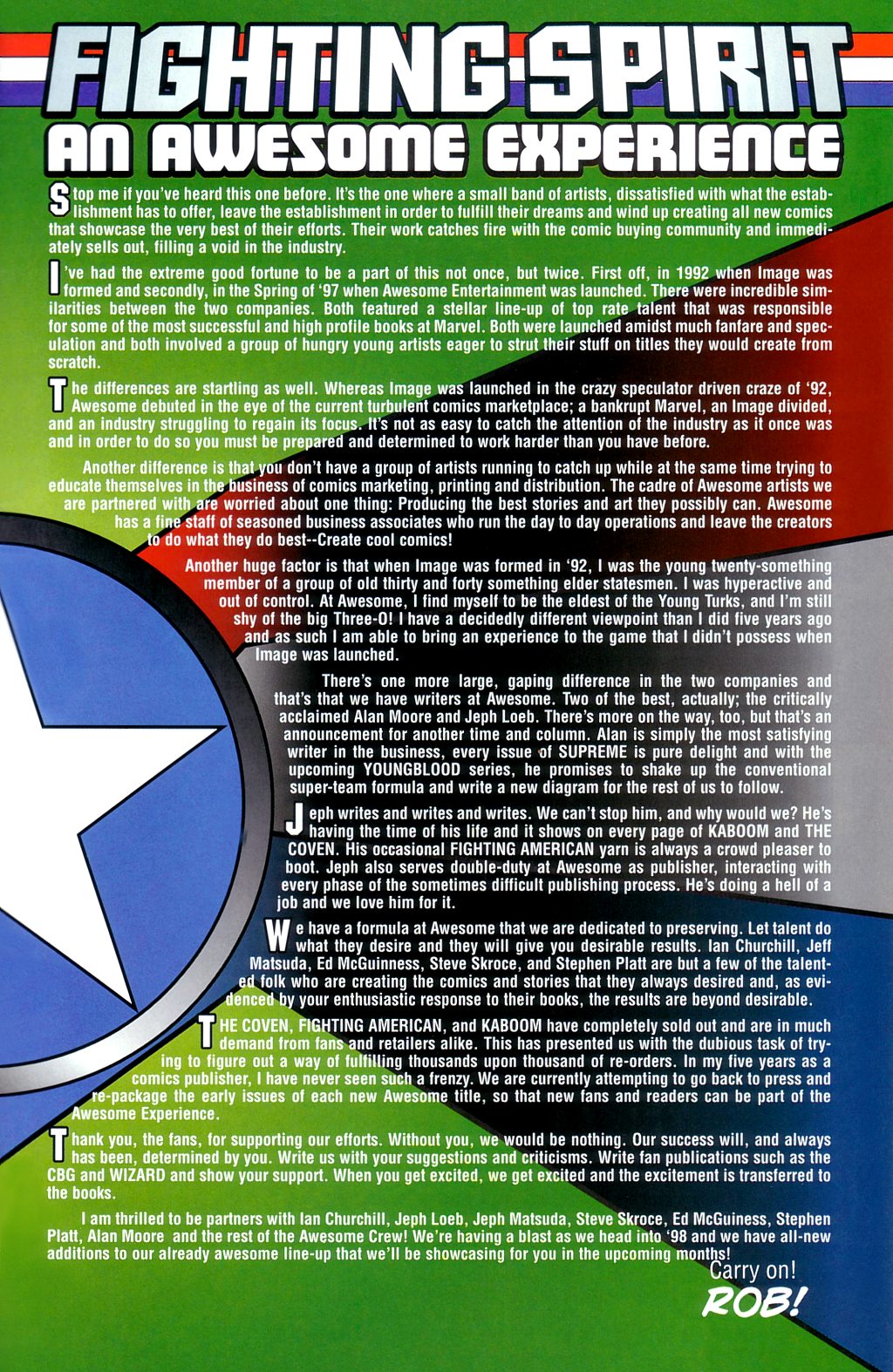Read online Fighting American: Rules of the Game comic -  Issue #1 - 27