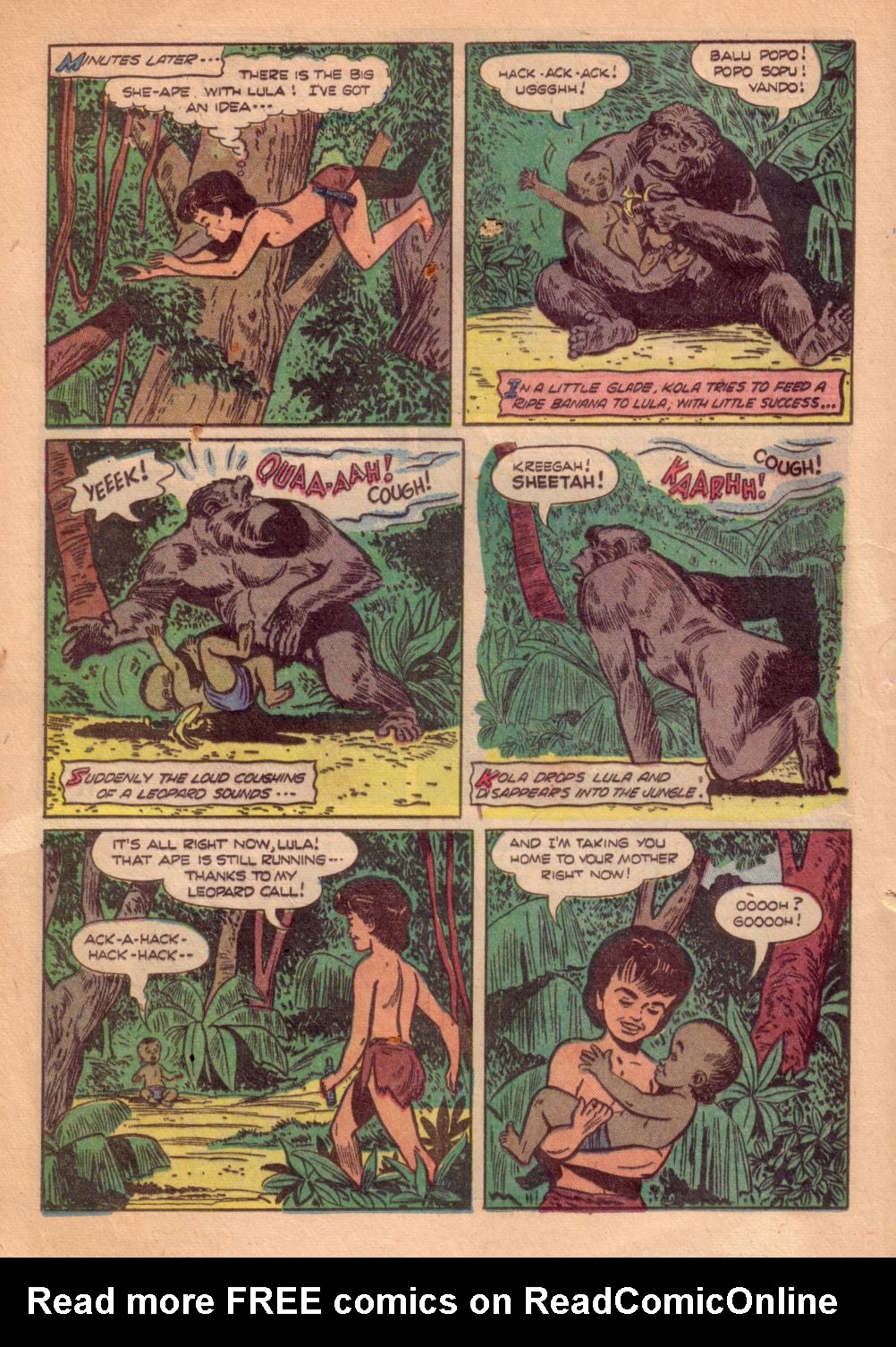 Read online Tarzan (1948) comic -  Issue #55 - 24