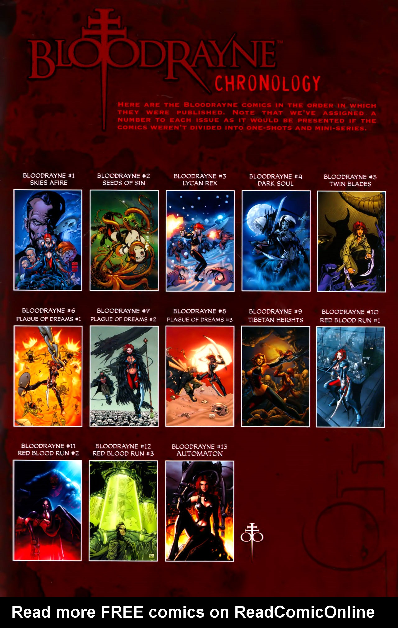 Read online BloodRayne: Automaton comic -  Issue # Full - 35