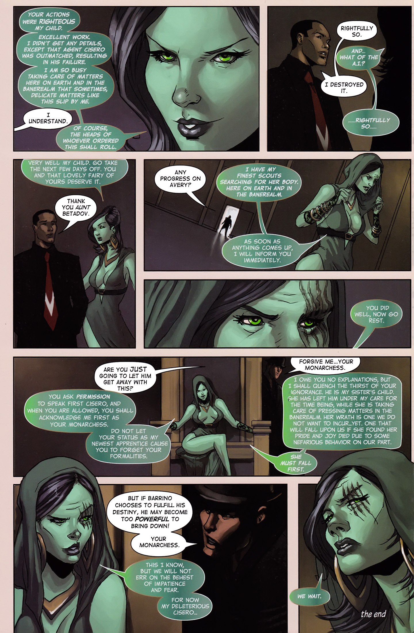 Read online Vescell comic -  Issue #3 - 10