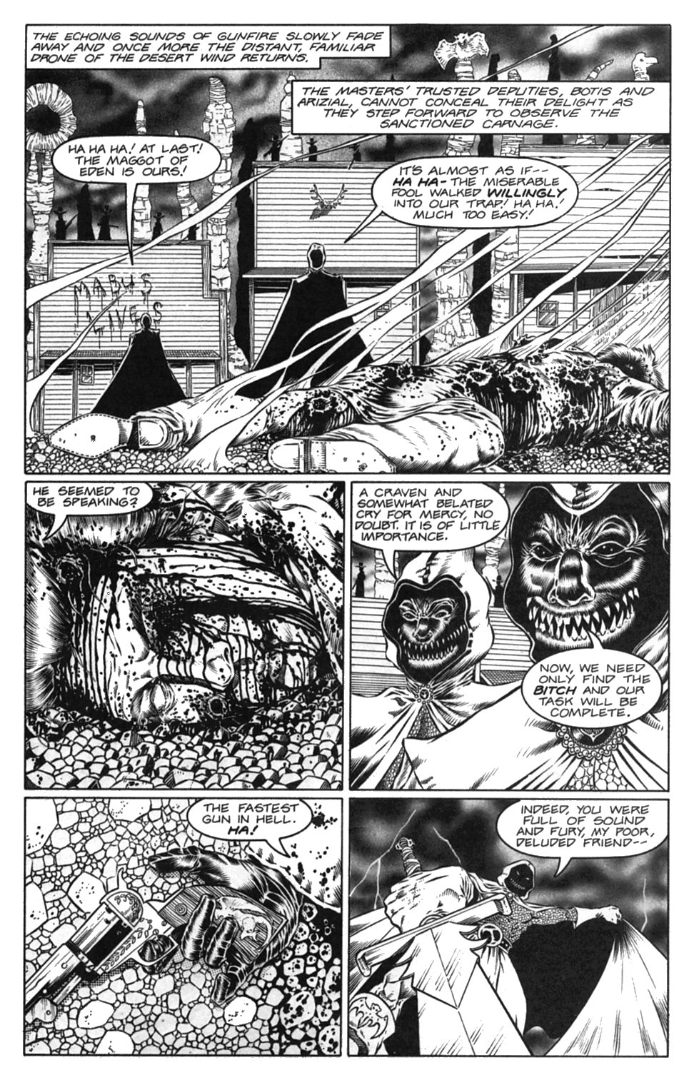 Read online Gunfighters in Hell comic -  Issue #3 - 29