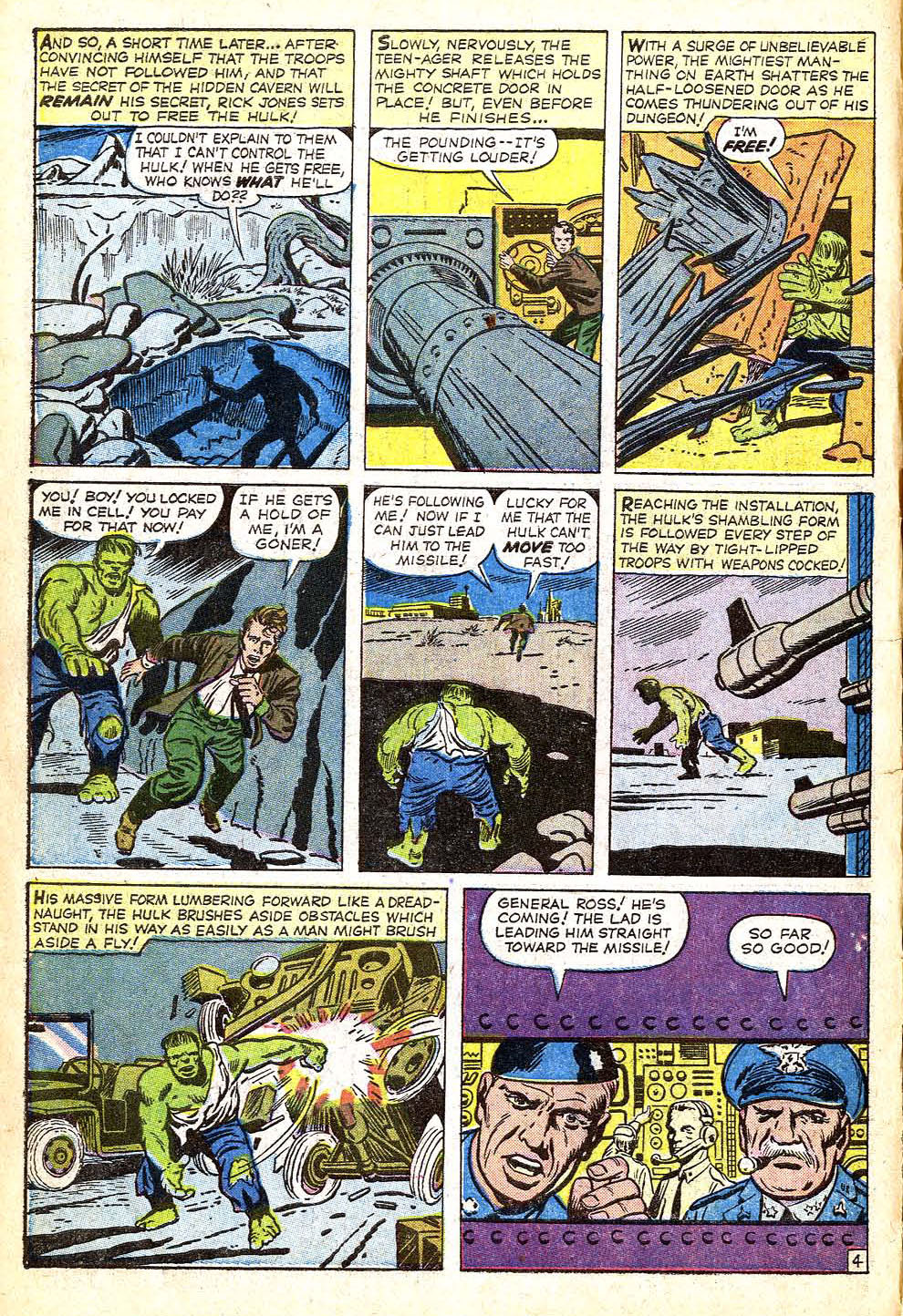 Read online The Incredible Hulk (1962) comic -  Issue #3 - 6