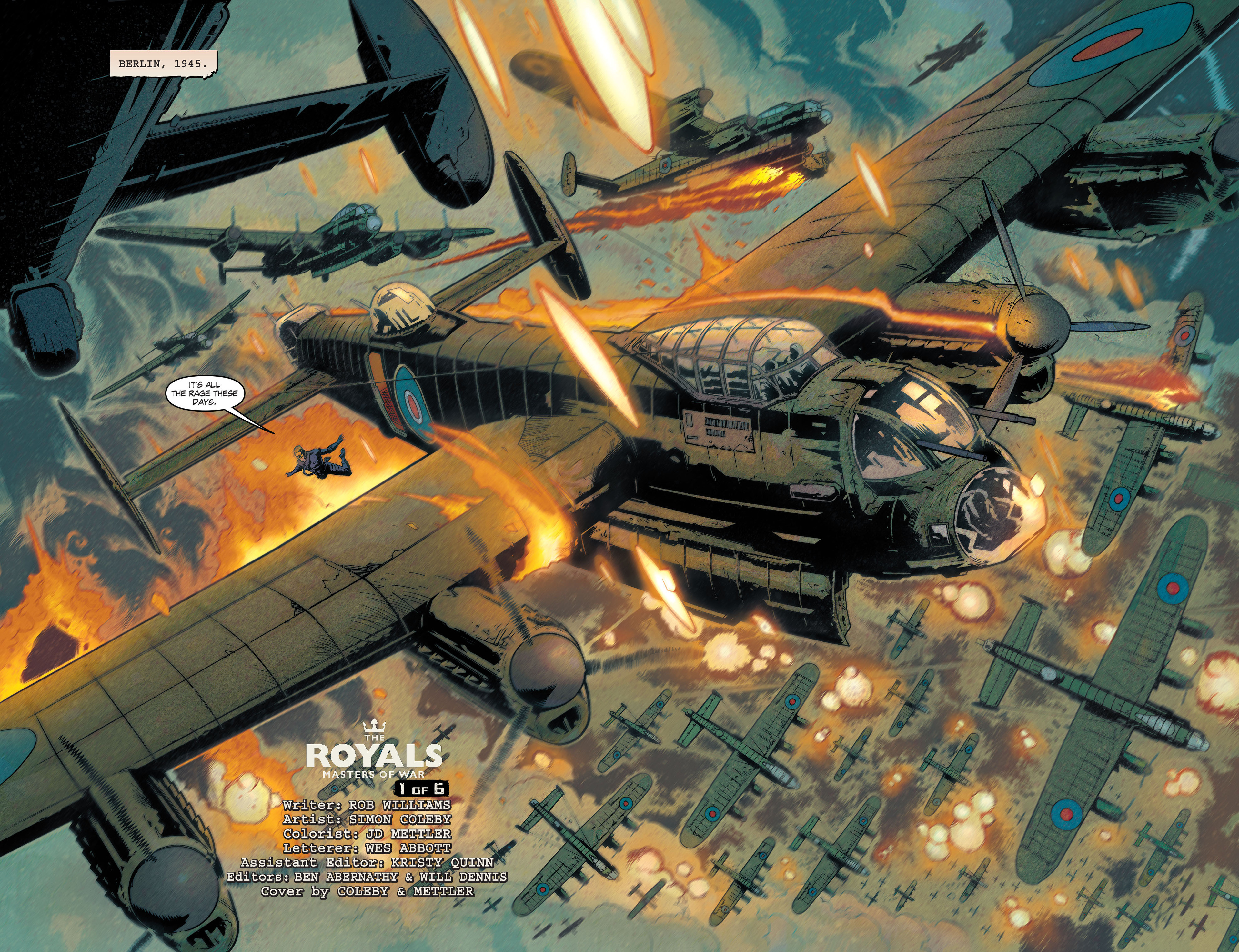 Read online The Royals: Masters of War comic -  Issue #1 - 3