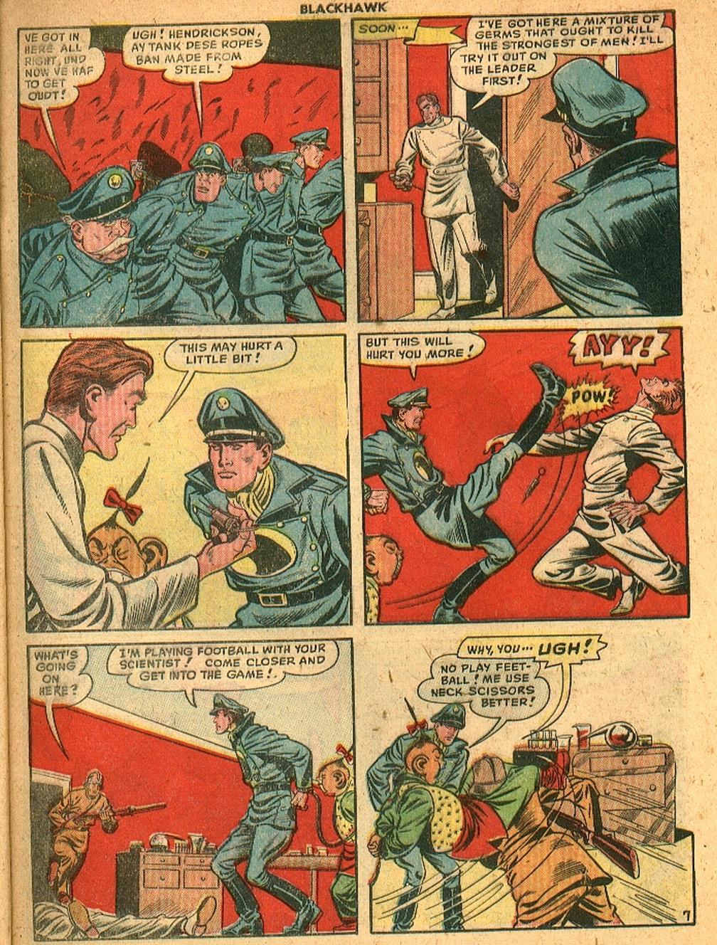 Read online Blackhawk (1957) comic -  Issue #28 - 9
