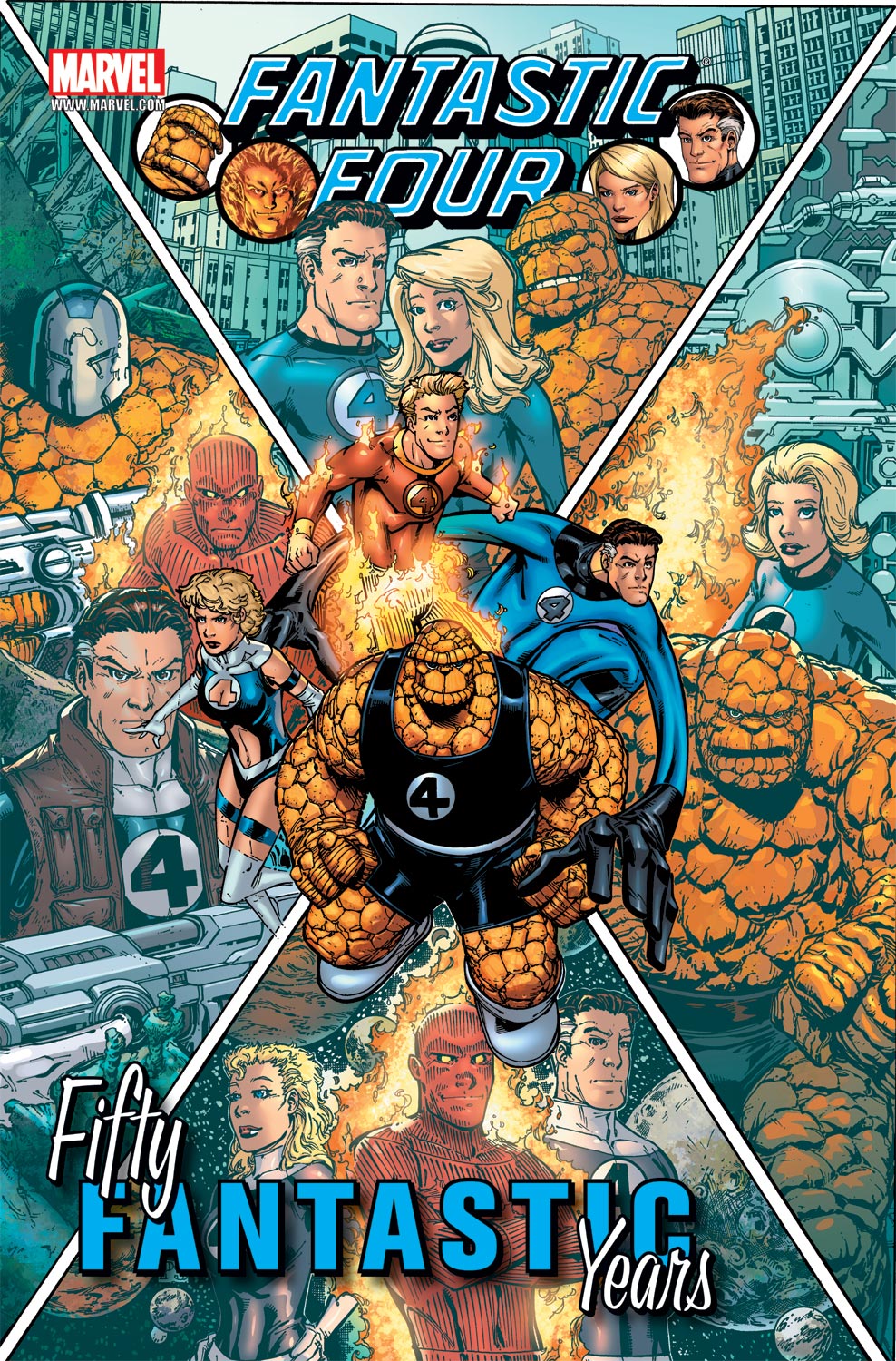 Read online FF: Fifty Fantastic Years comic -  Issue # Full - 1