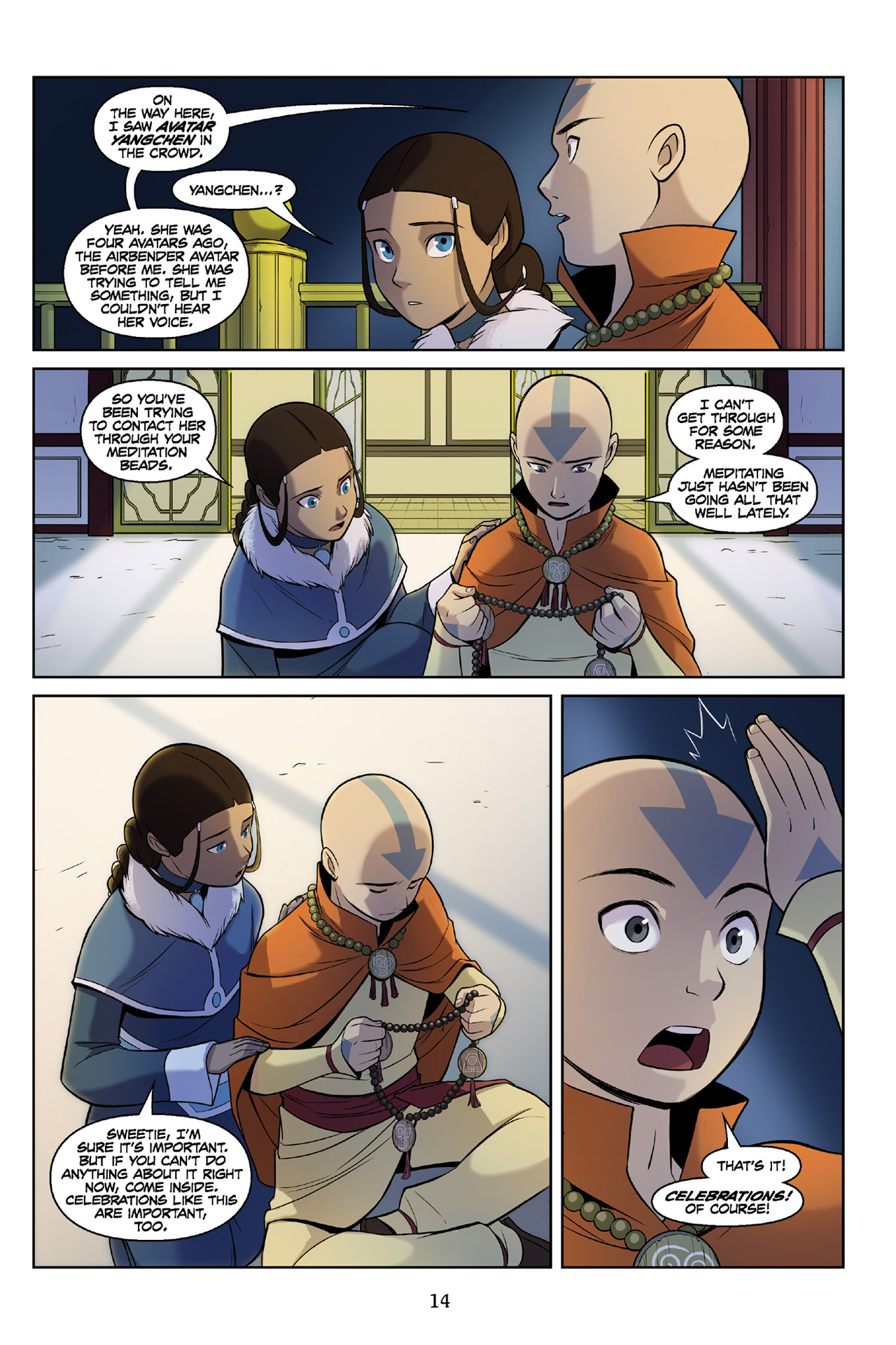 Read online Nickelodeon Avatar: The Last Airbender - The Rift comic -  Issue # Part 1 - 15