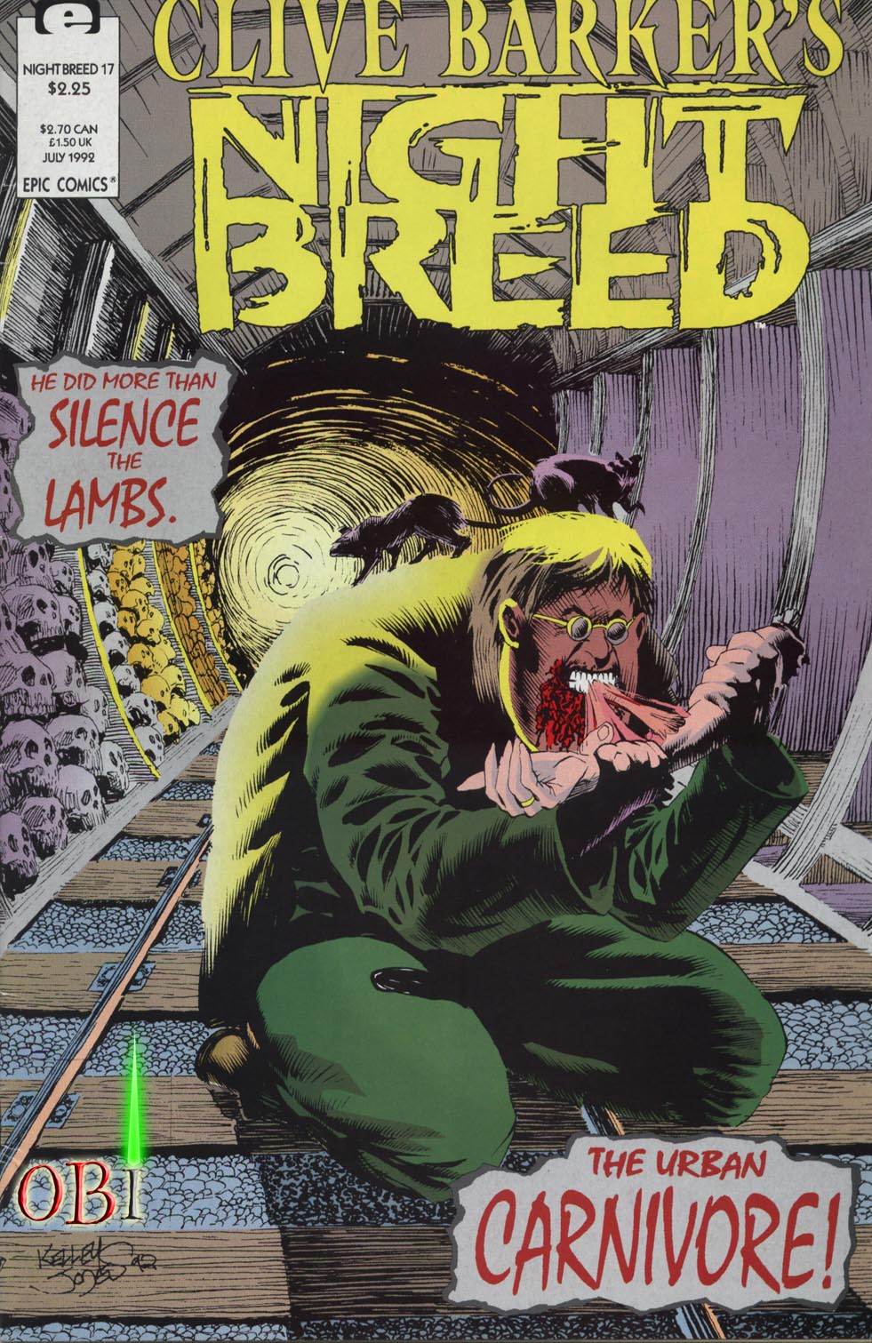 Read online Clive Barker's Night Breed (1990) comic -  Issue #17 - 1