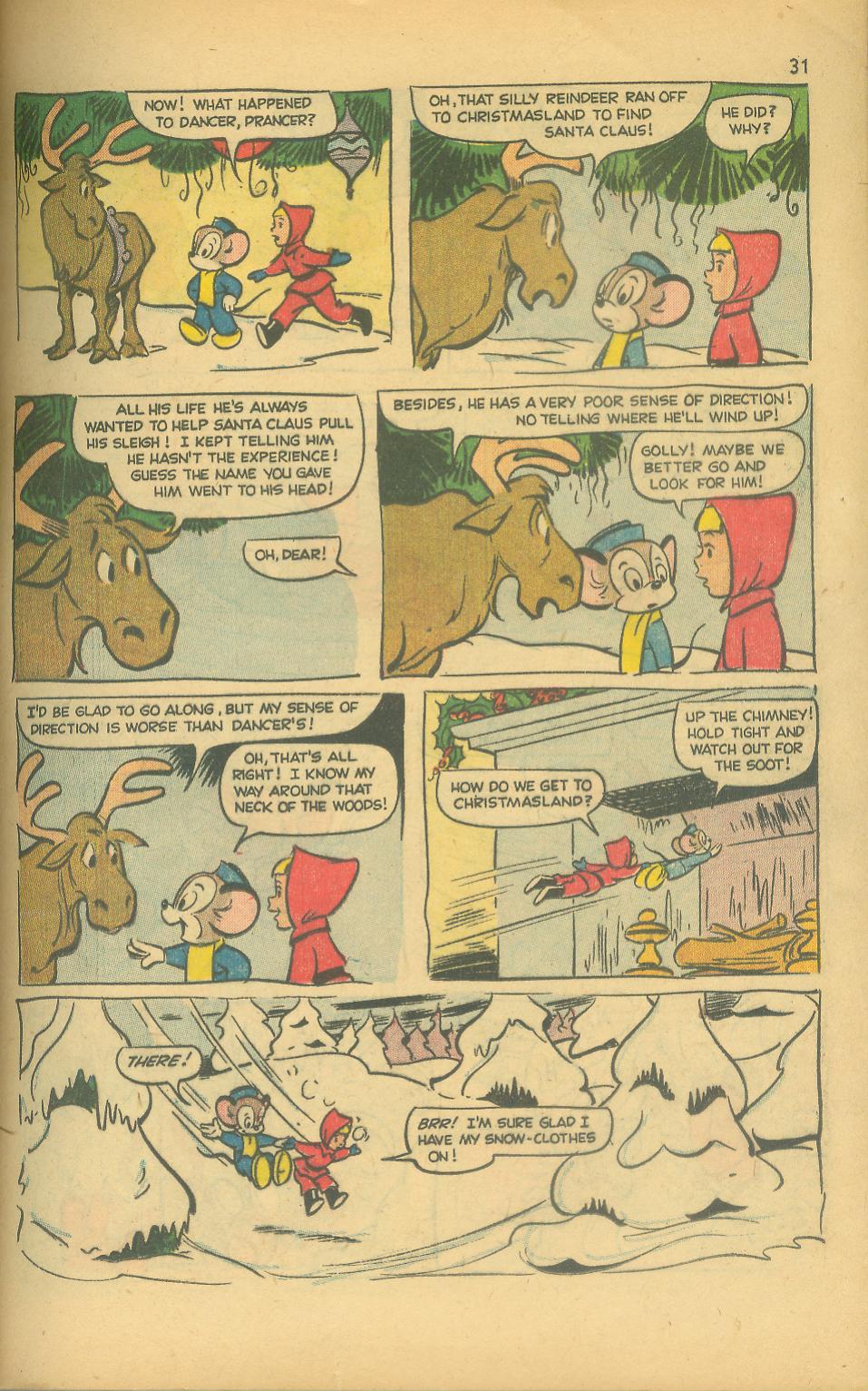 Read online Bugs Bunny's Christmas Funnies comic -  Issue # TPB 7 - 33
