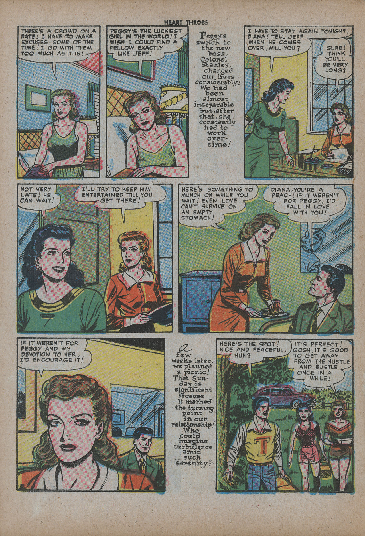 Read online Heart Throbs comic -  Issue #36 - 20