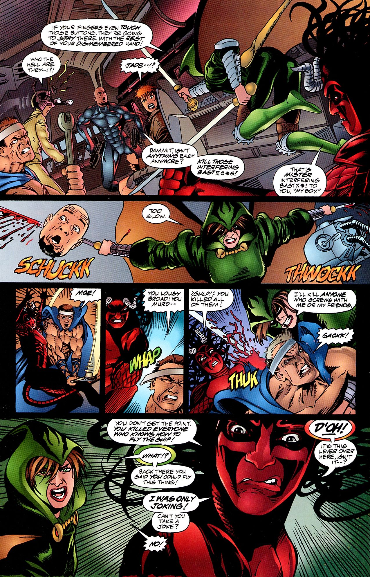 Read online Strikeback! (1994) comic -  Issue #2 - 11