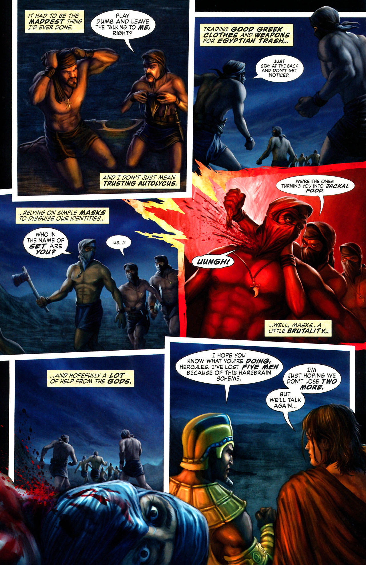 Read online Hercules: The Knives of Kush comic -  Issue #3 - 16