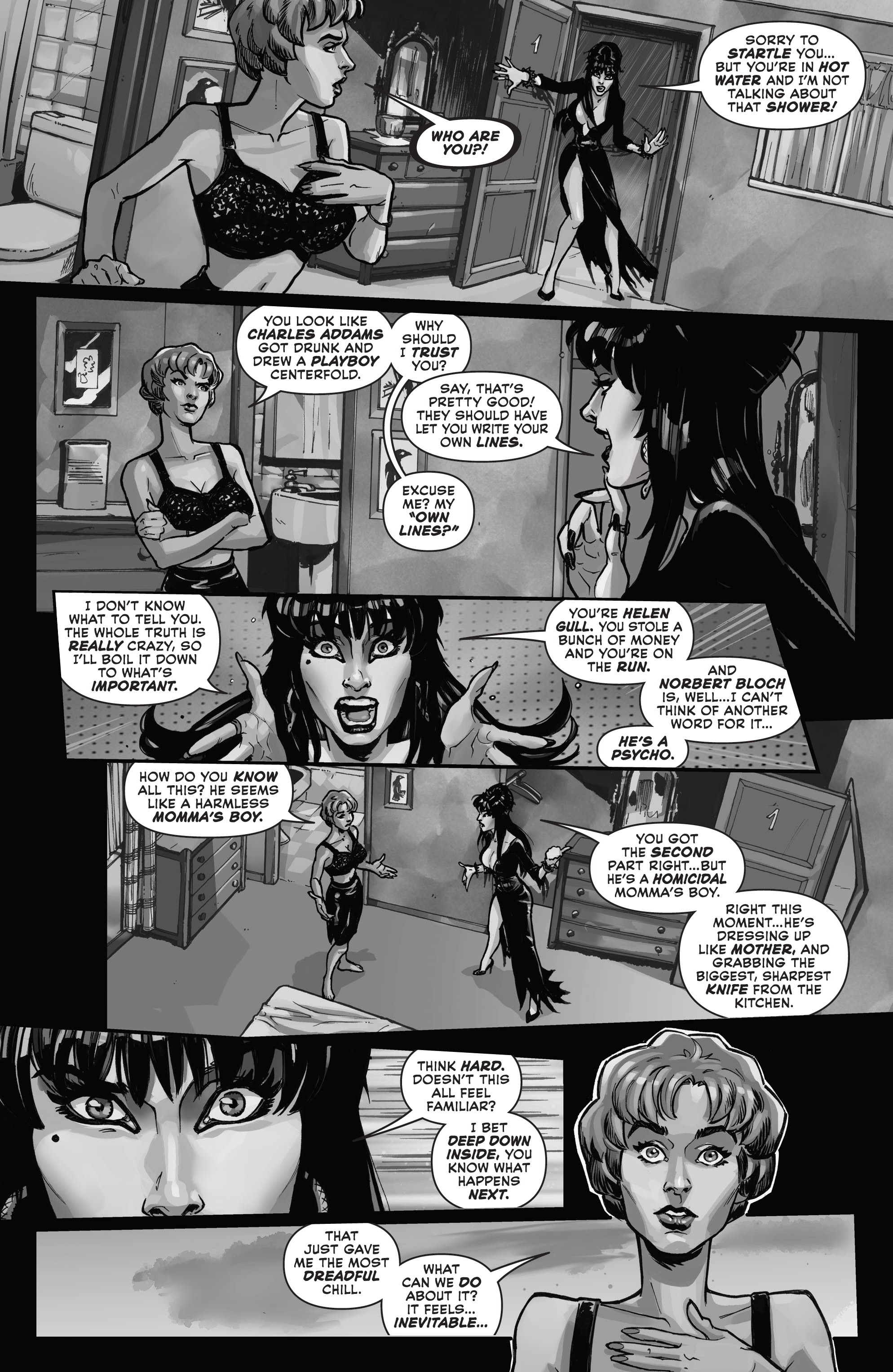 Read online Elvira in Horrorland comic -  Issue #1 - 15