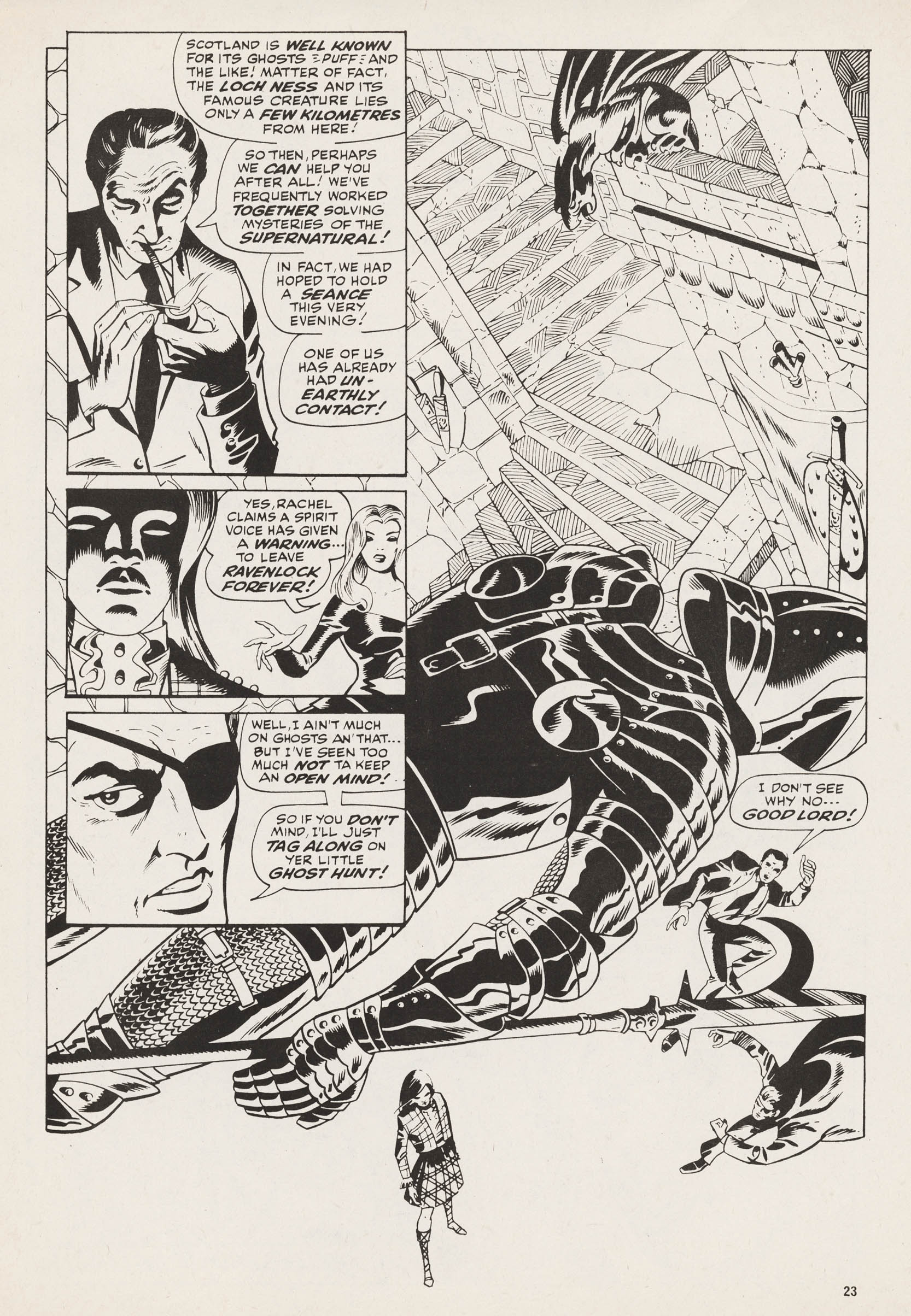 Read online Captain Britain (1976) comic -  Issue #24 - 23
