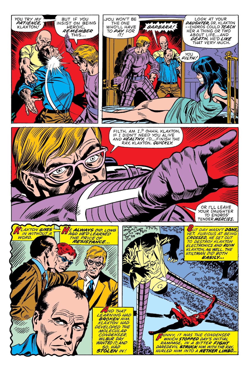 Marvel Masterworks: Daredevil issue TPB 10 - Page 140