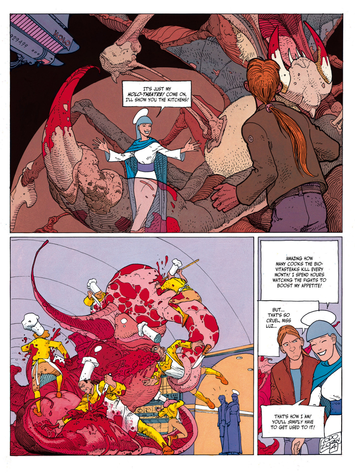 Read online Before the Incal comic -  Issue #3 - 7