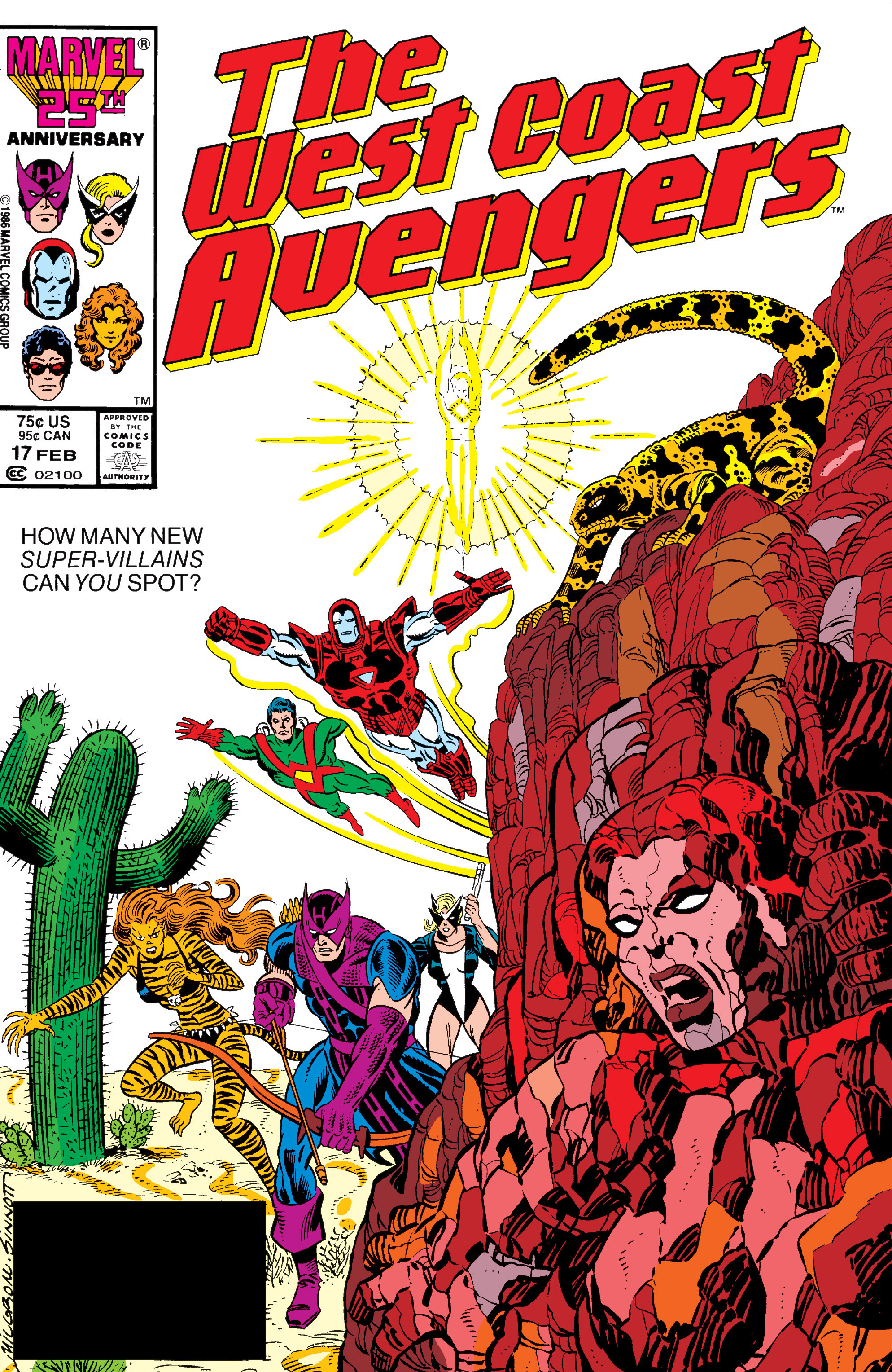 Read online West Coast Avengers (1985) comic -  Issue #17 - 1