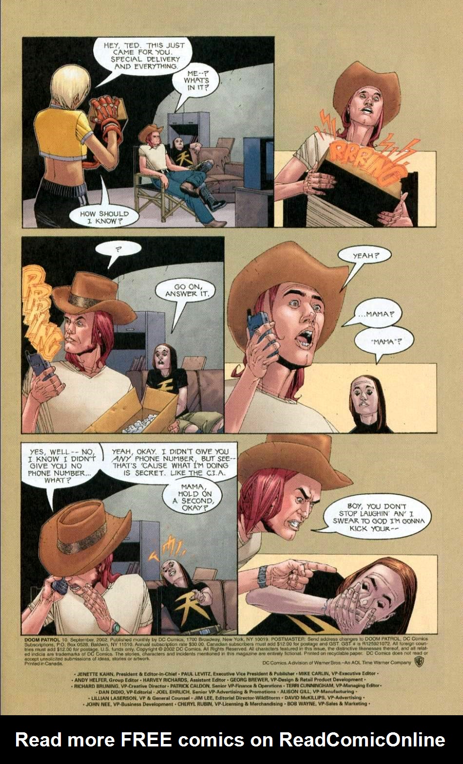 Read online Doom Patrol (2001) comic -  Issue #10 - 2