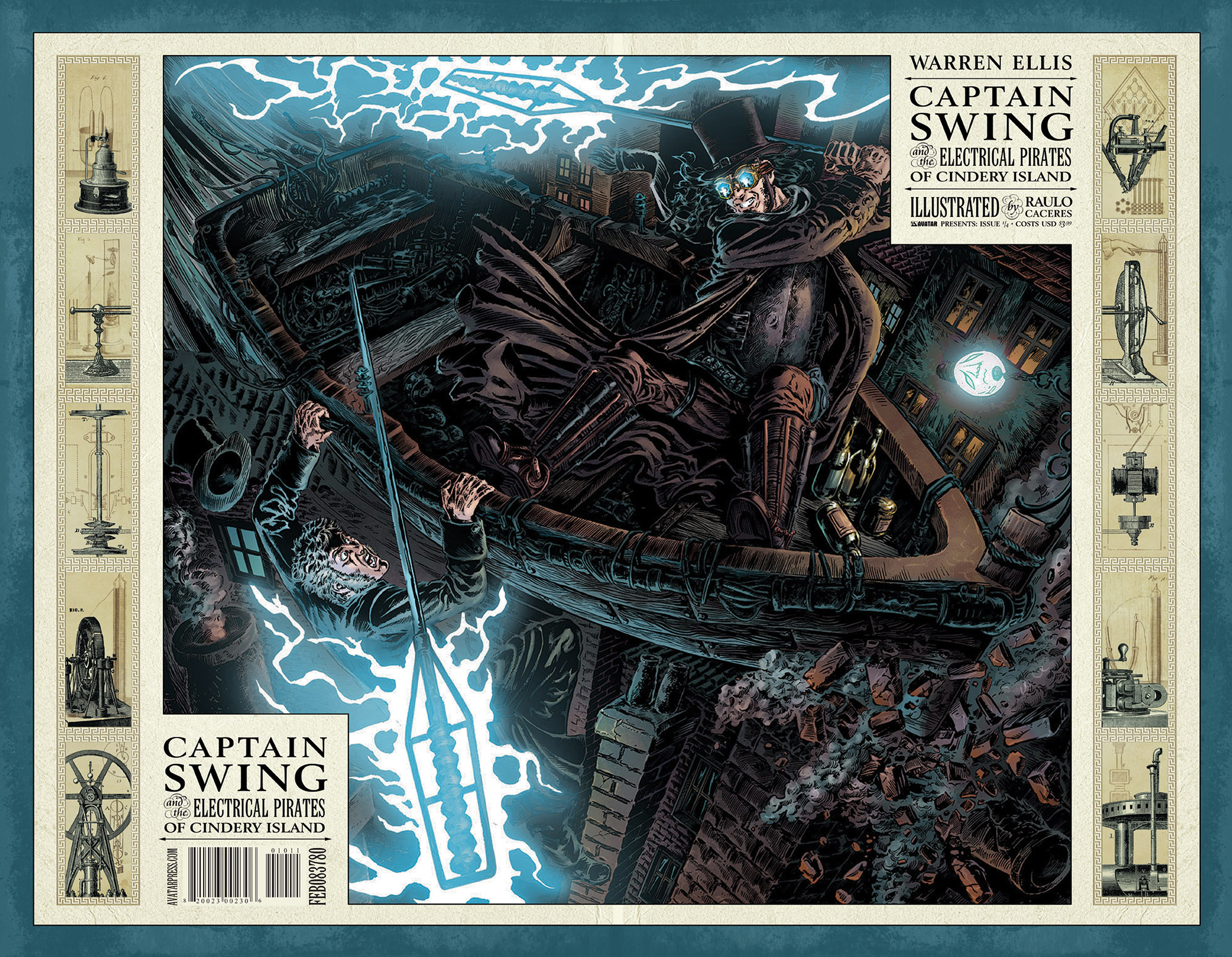 Read online Captain Swing and the Electrical Pirates of Cindery Island comic -  Issue #4 - 37