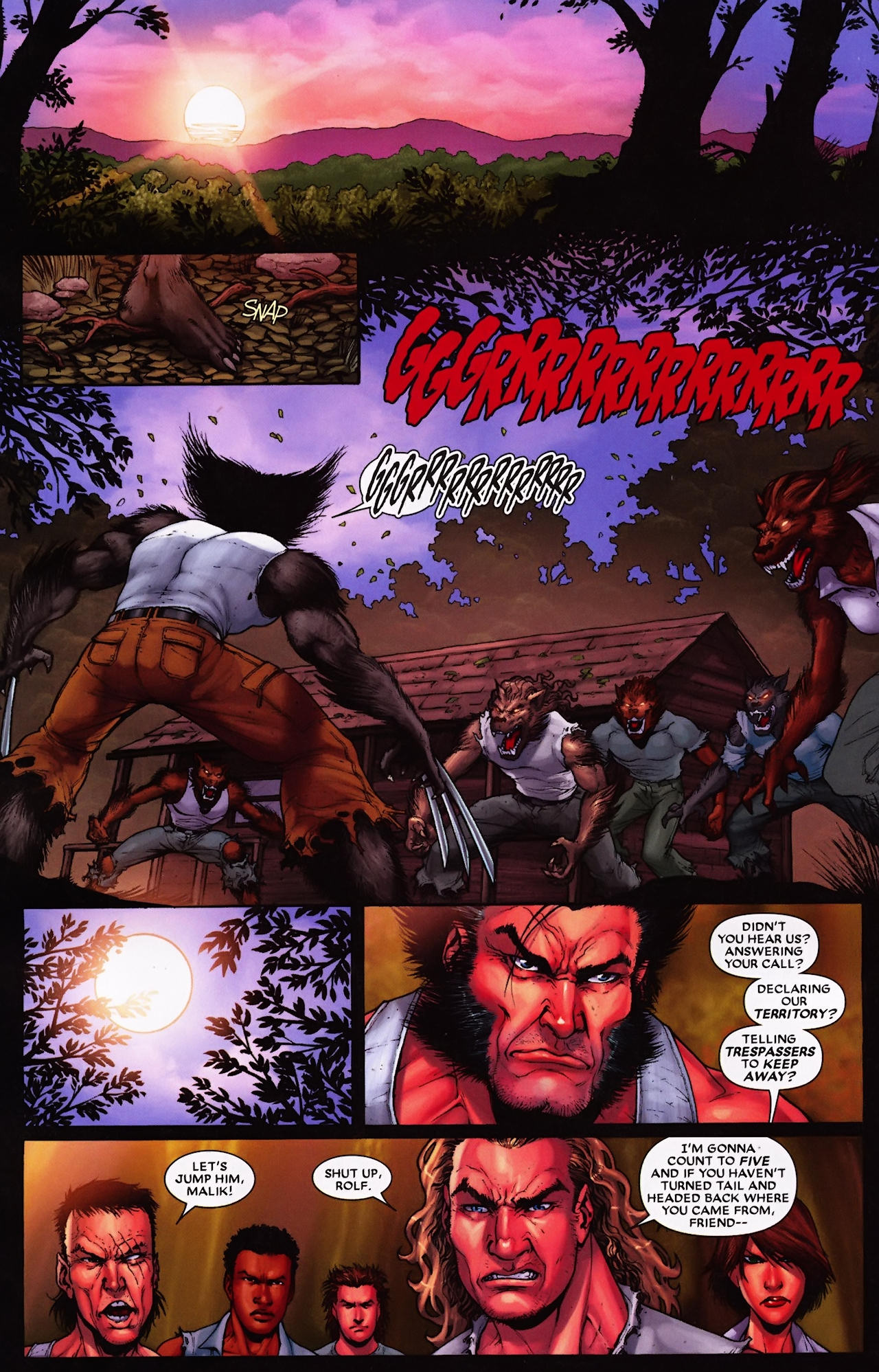 Read online Wolverine: First Class comic -  Issue #10 - 20