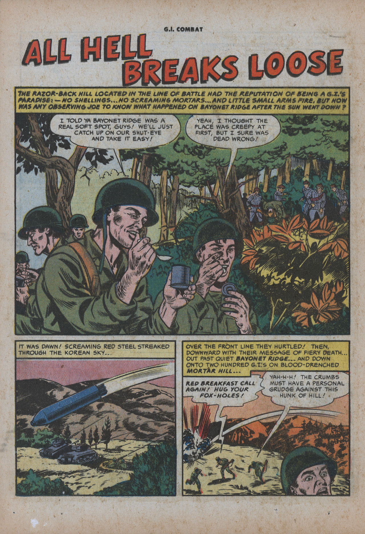 Read online G.I. Combat (1952) comic -  Issue #12 - 18
