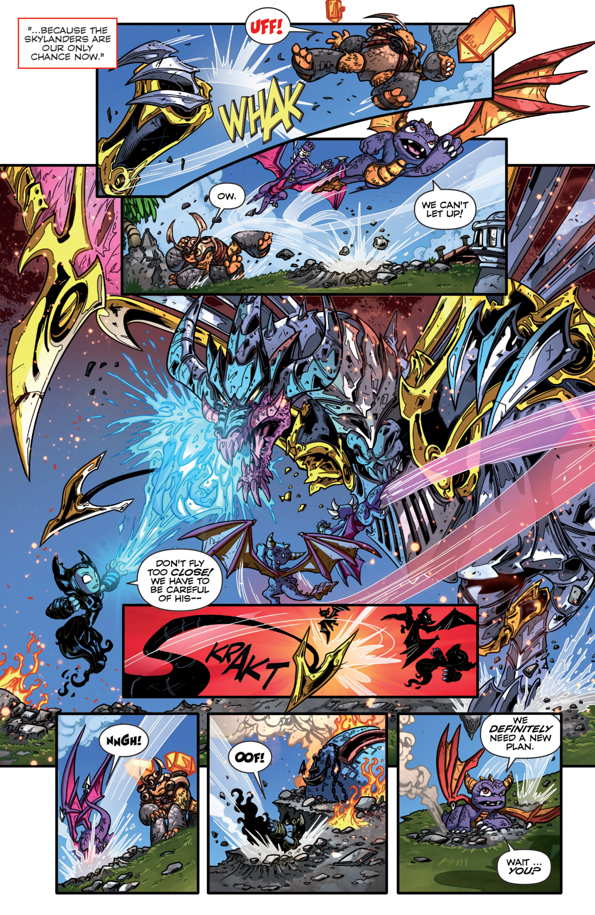 Read online Skylanders comic -  Issue #9 - 11
