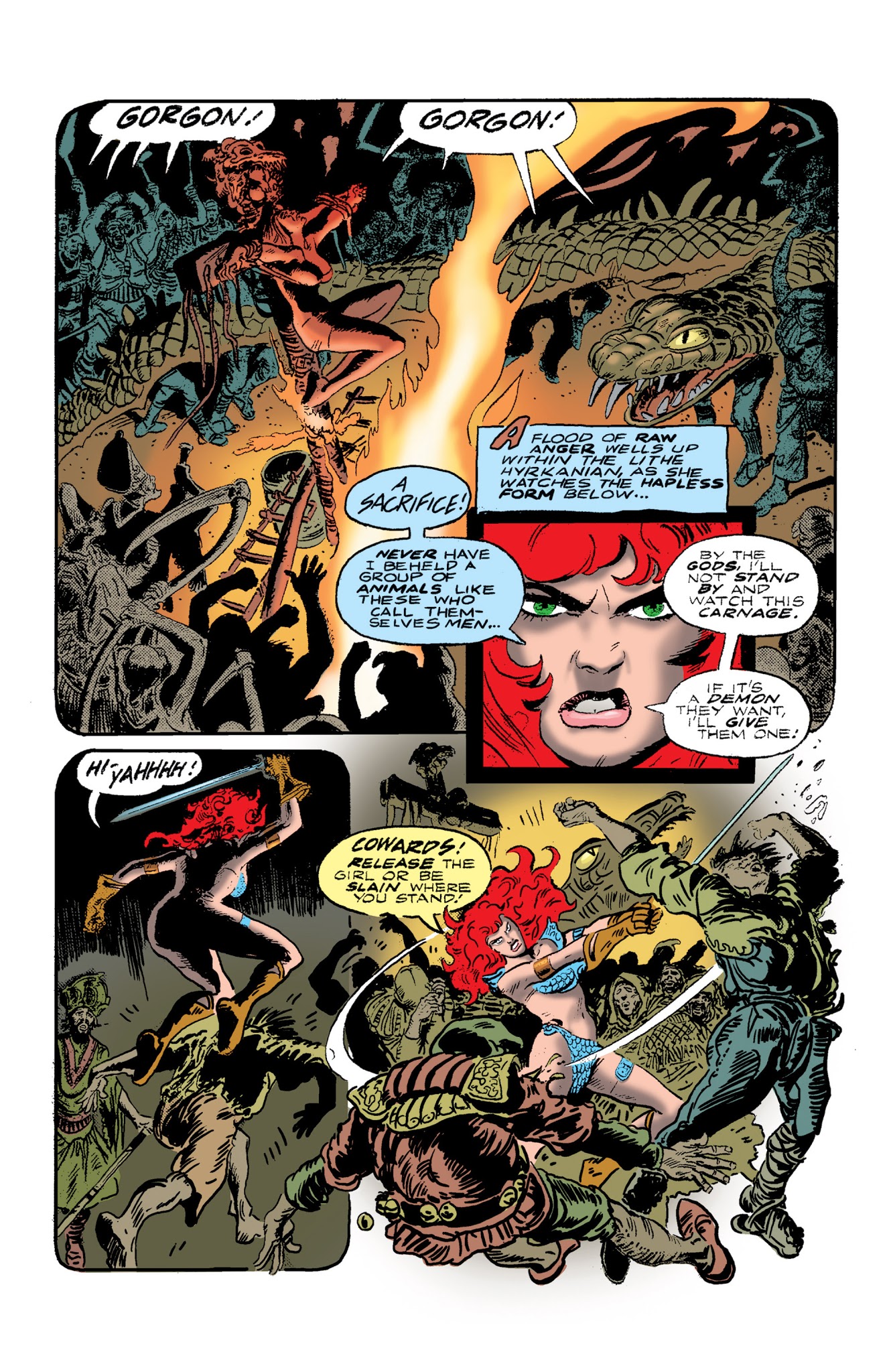 Read online The Adventures of Red Sonja comic -  Issue # TPB 1 - 70
