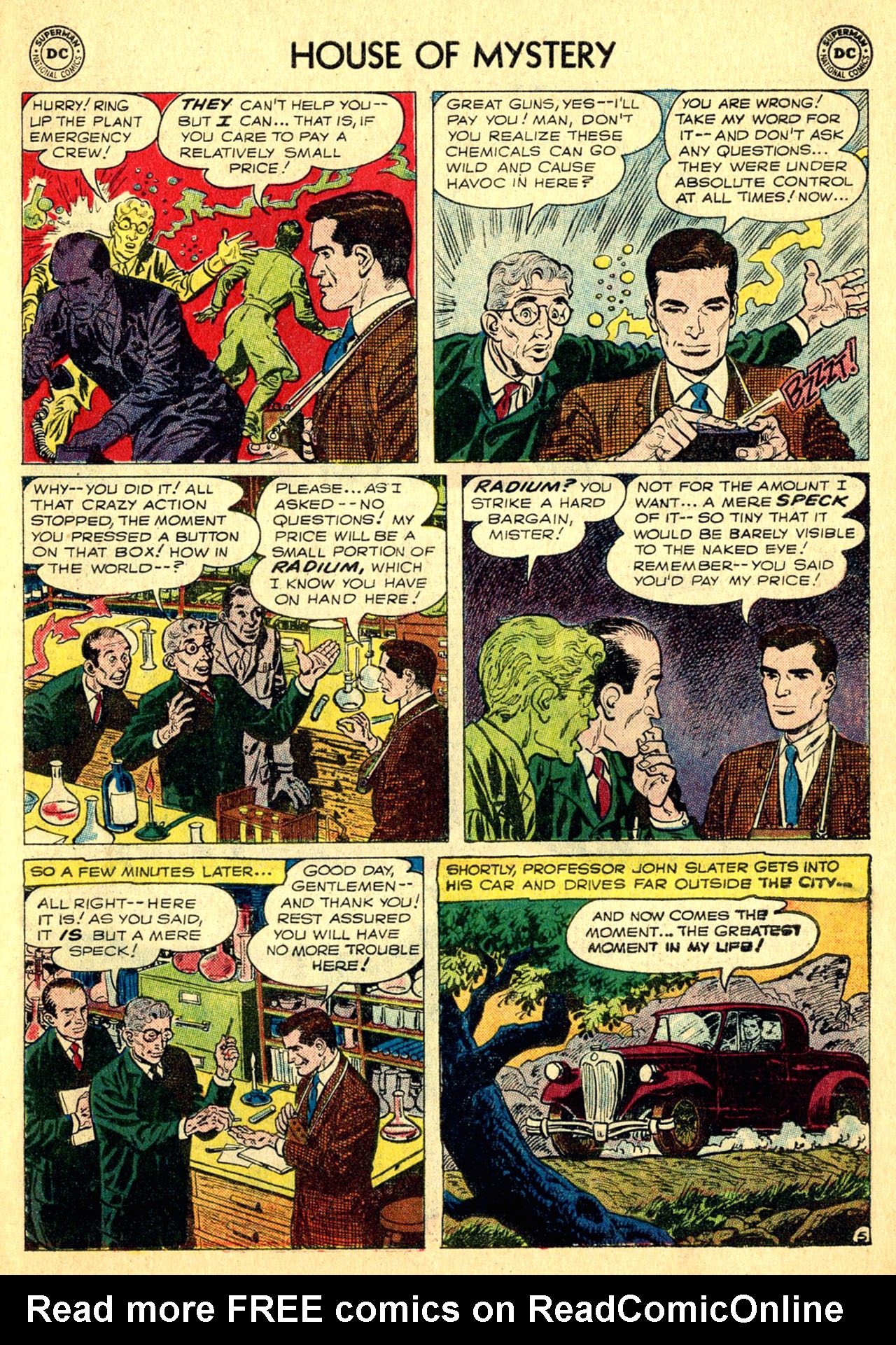 Read online House of Mystery (1951) comic -  Issue #86 - 7