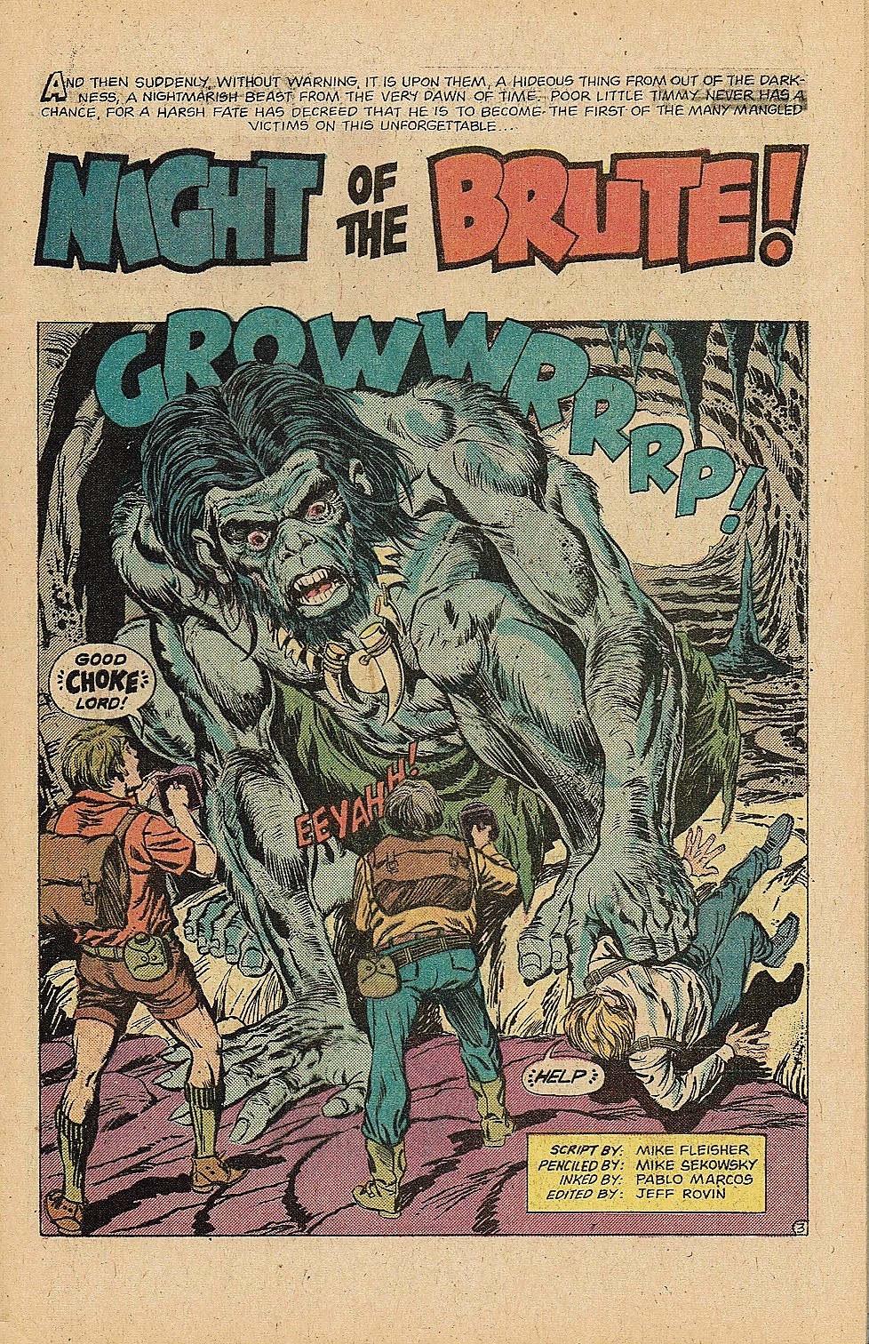 Read online The Brute comic -  Issue #1 - 5