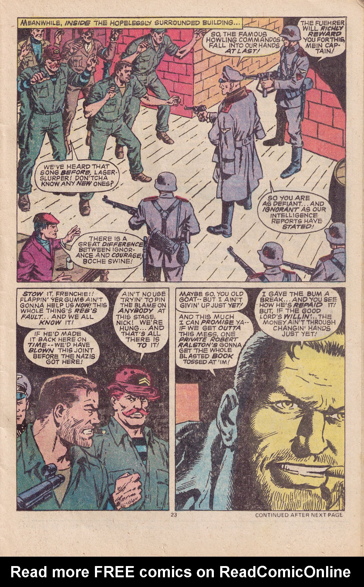 Read online Sgt. Fury comic -  Issue #151 - 25