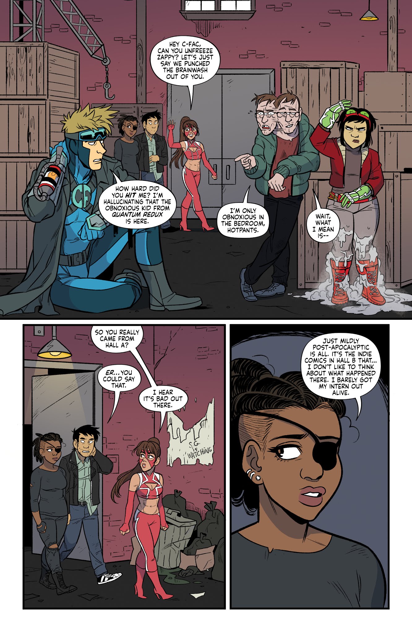 Read online The Long Con comic -  Issue #5 - 10