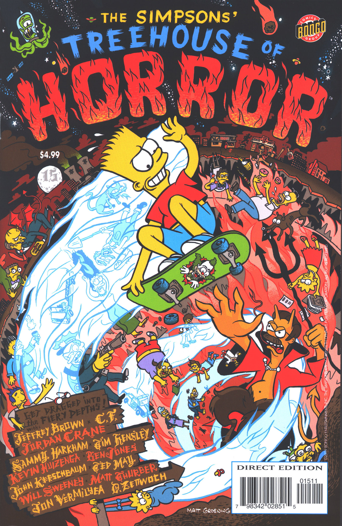 Read online Treehouse of Horror comic -  Issue #15 - 2