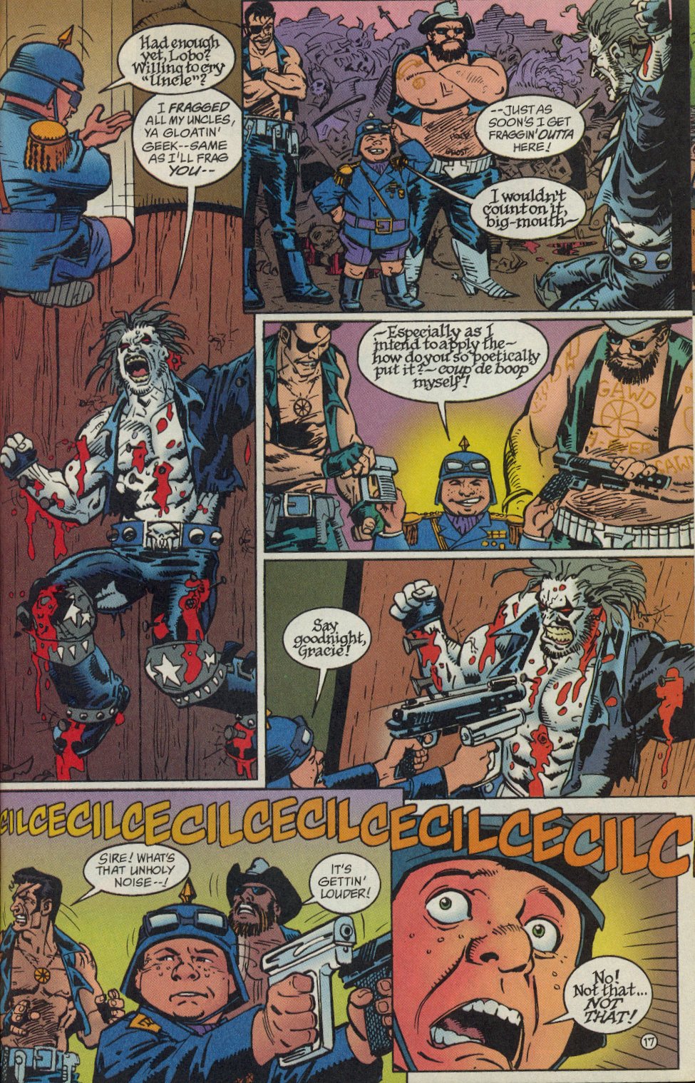 Read online Lobo: A Contract on Gawd comic -  Issue #4 - 17