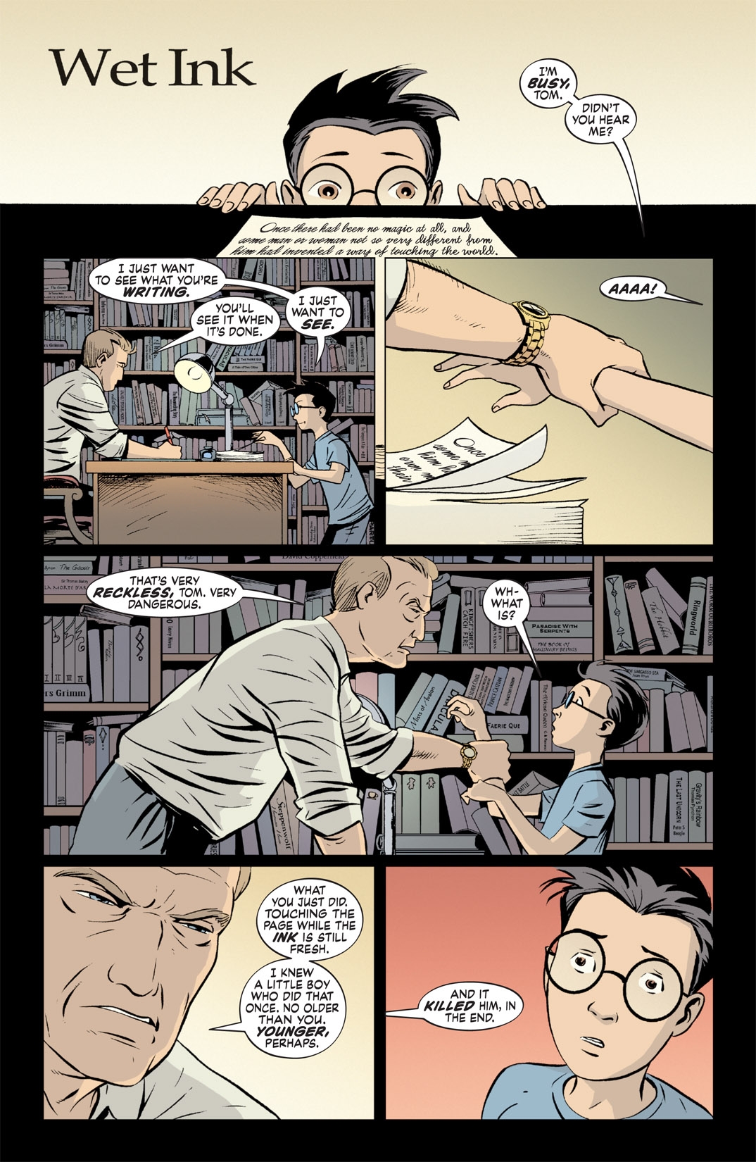 Read online The Unwritten comic -  Issue #19 - 13