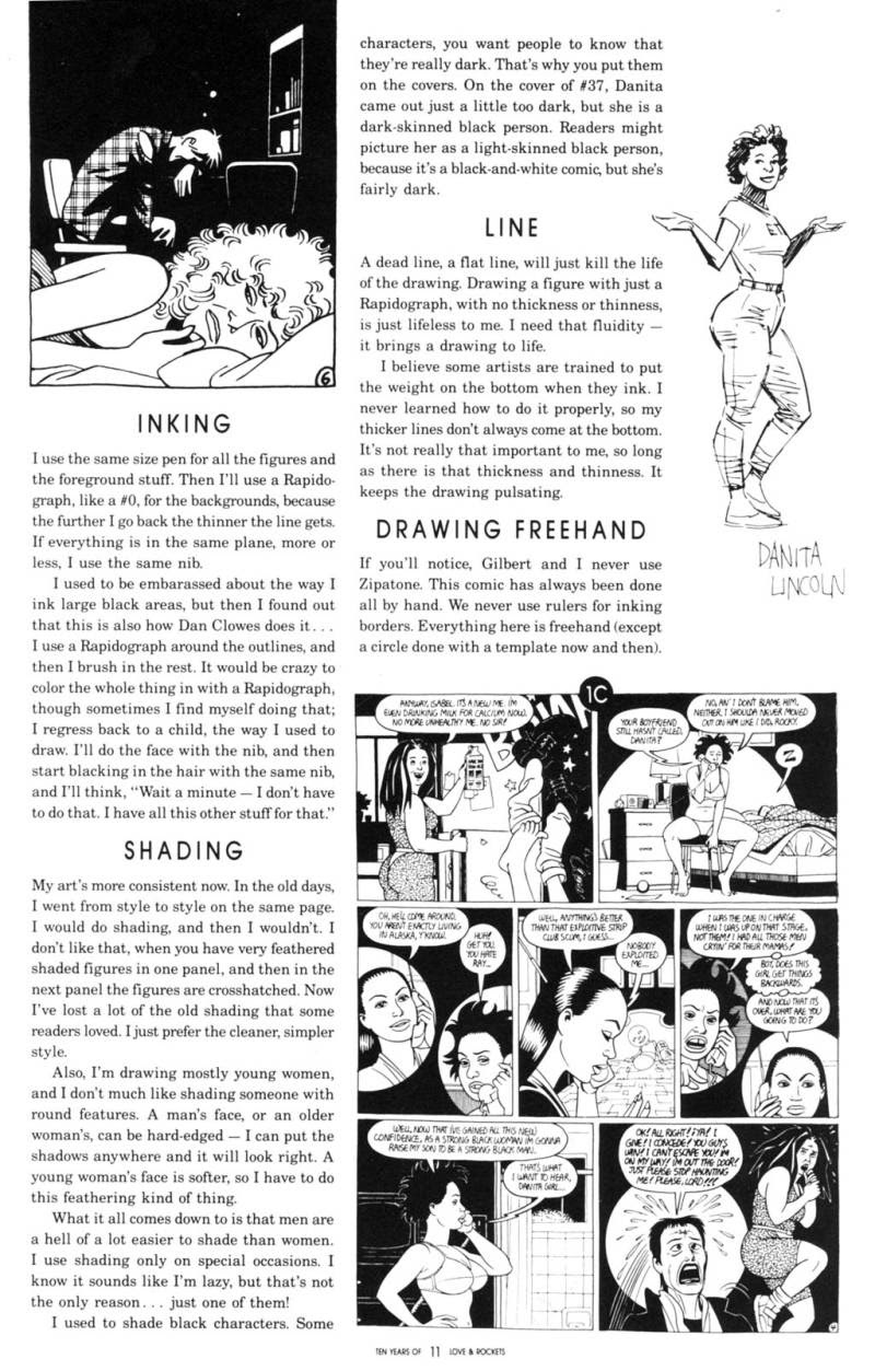 Read online Ten Years of Love and Rockets comic -  Issue # Full - 11