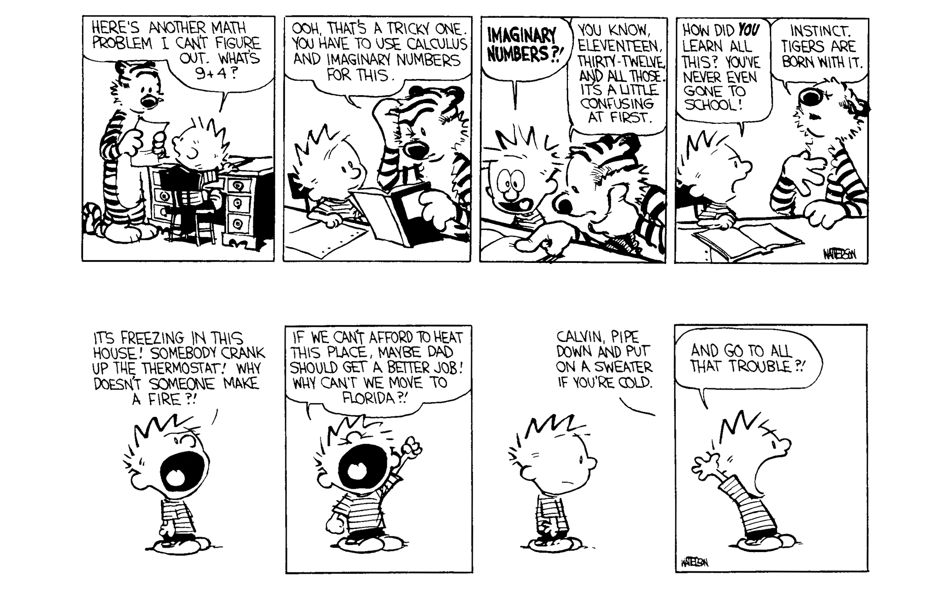 Read online Calvin and Hobbes comic -  Issue #3 - 136