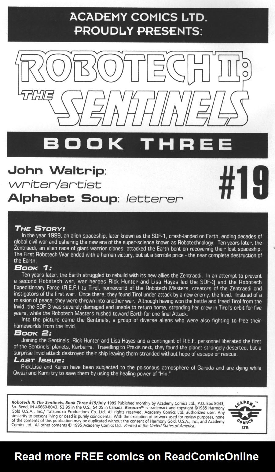 <{ $series->title }} issue Robotech II: The Sentinels Book 3 Issue #19 - Page 2
