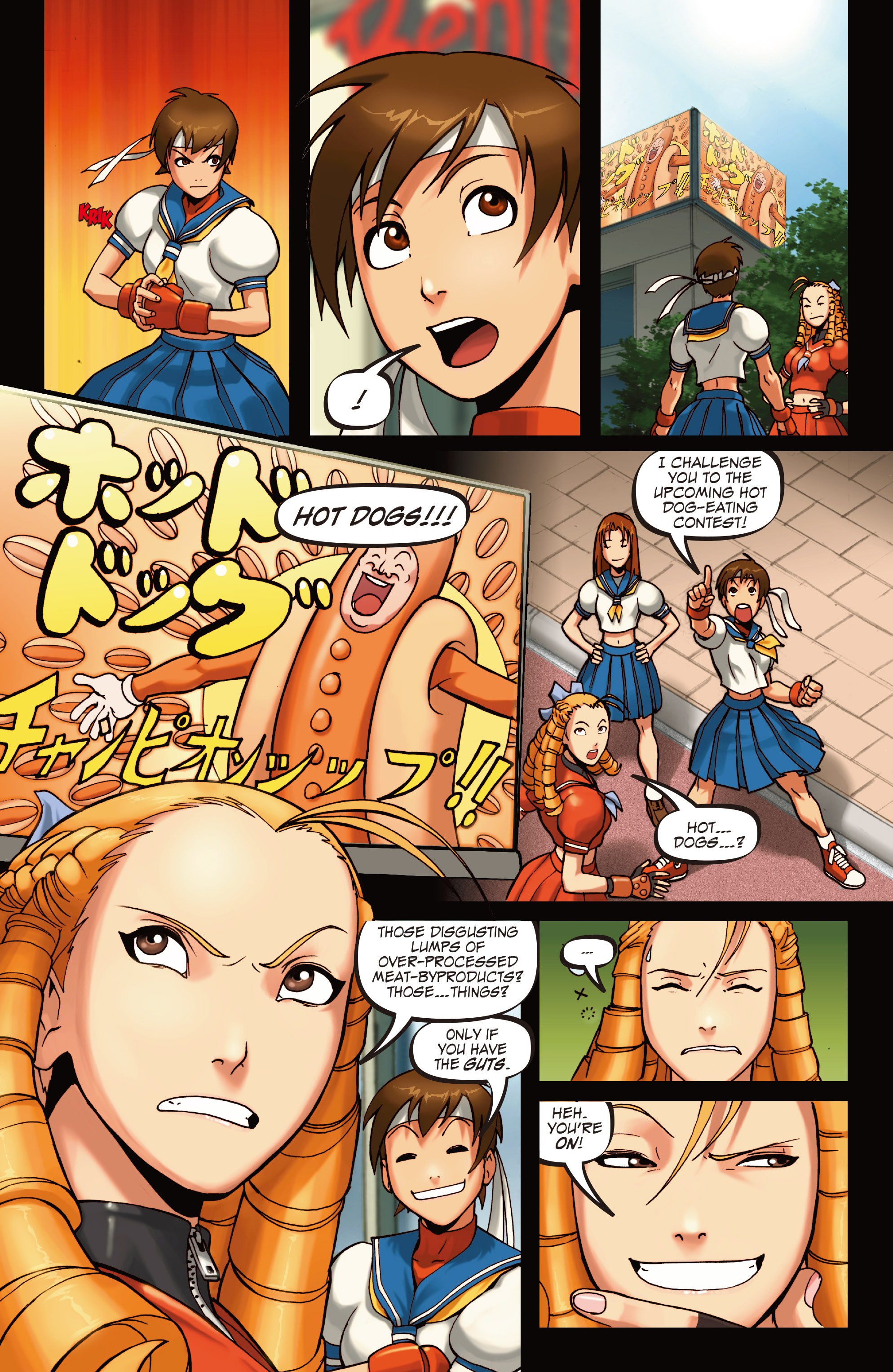 Read online Street Fighter Legends: Sakura comic -  Issue #3 - 13