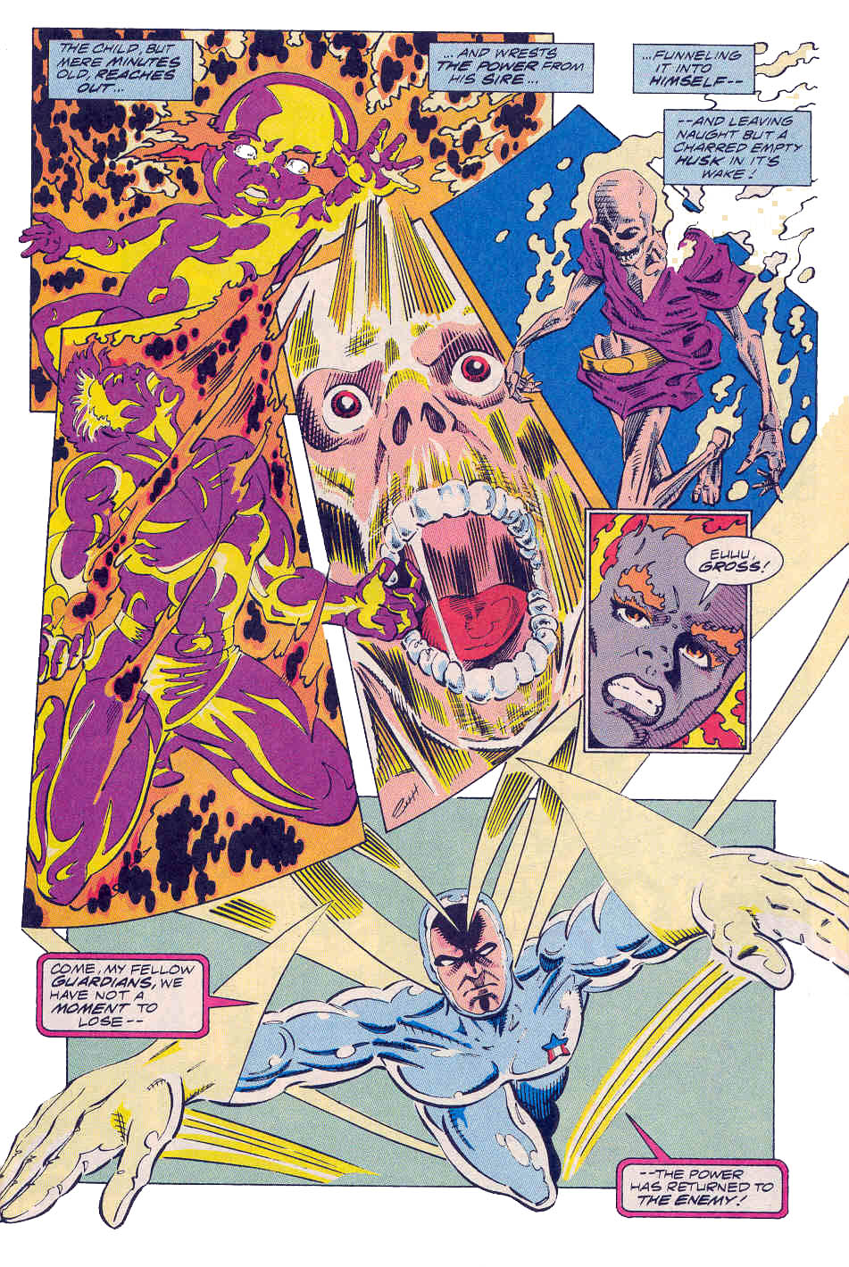 Read online Guardians of the Galaxy (1990) comic -  Issue # _Annual 1 - 22