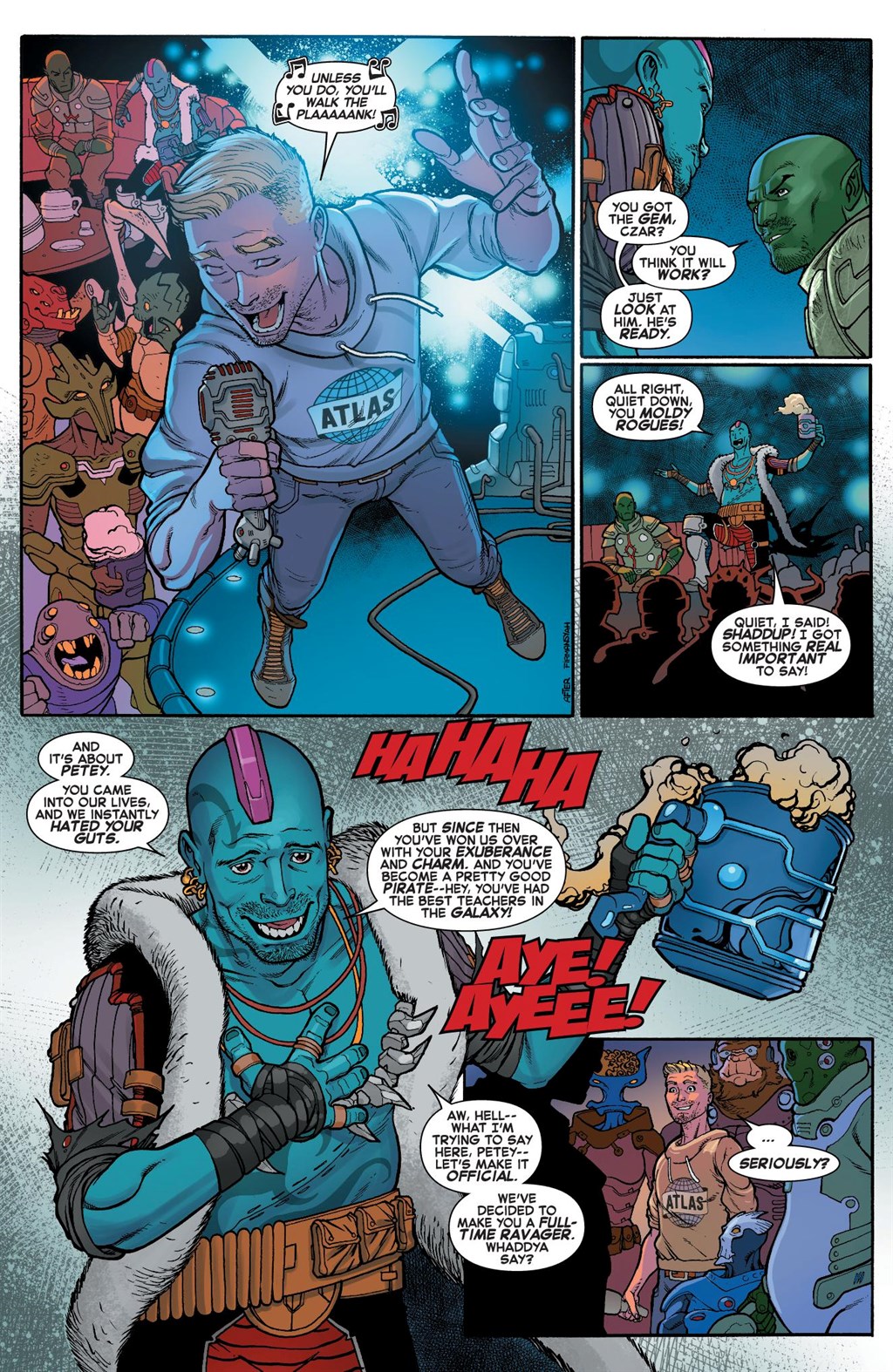 Read online Star-Lord: The Saga of Peter Quill comic -  Issue # TPB (Part 1) - 93
