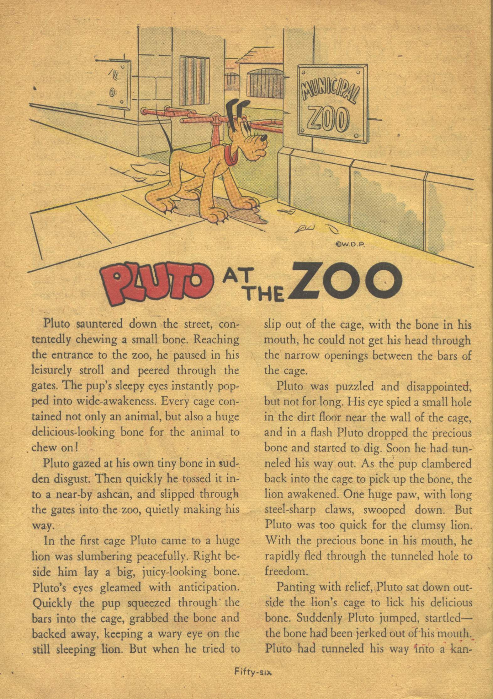Read online Walt Disney's Comics and Stories comic -  Issue #22 - 58