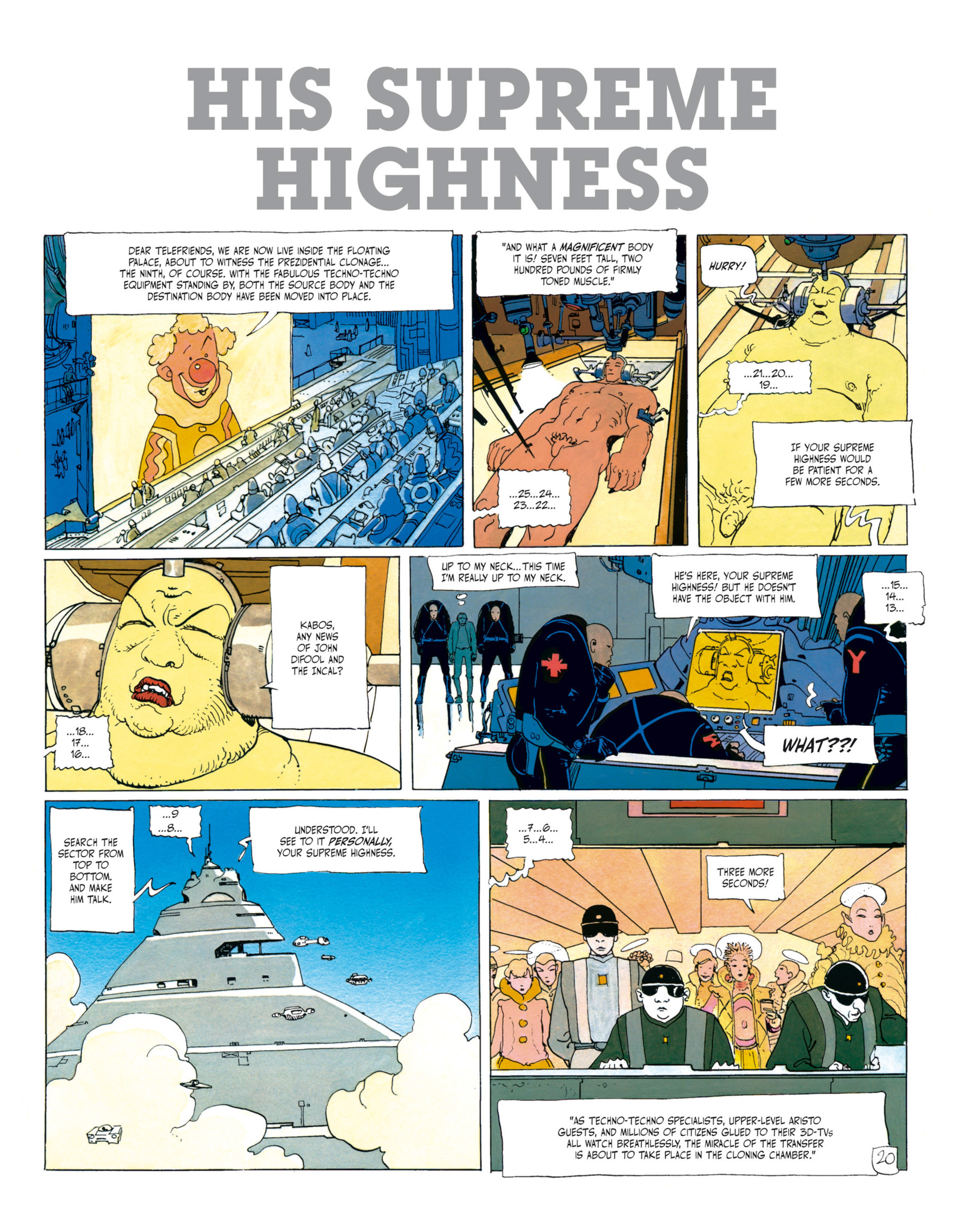 Read online The Incal comic -  Issue # TPB 1 - 24