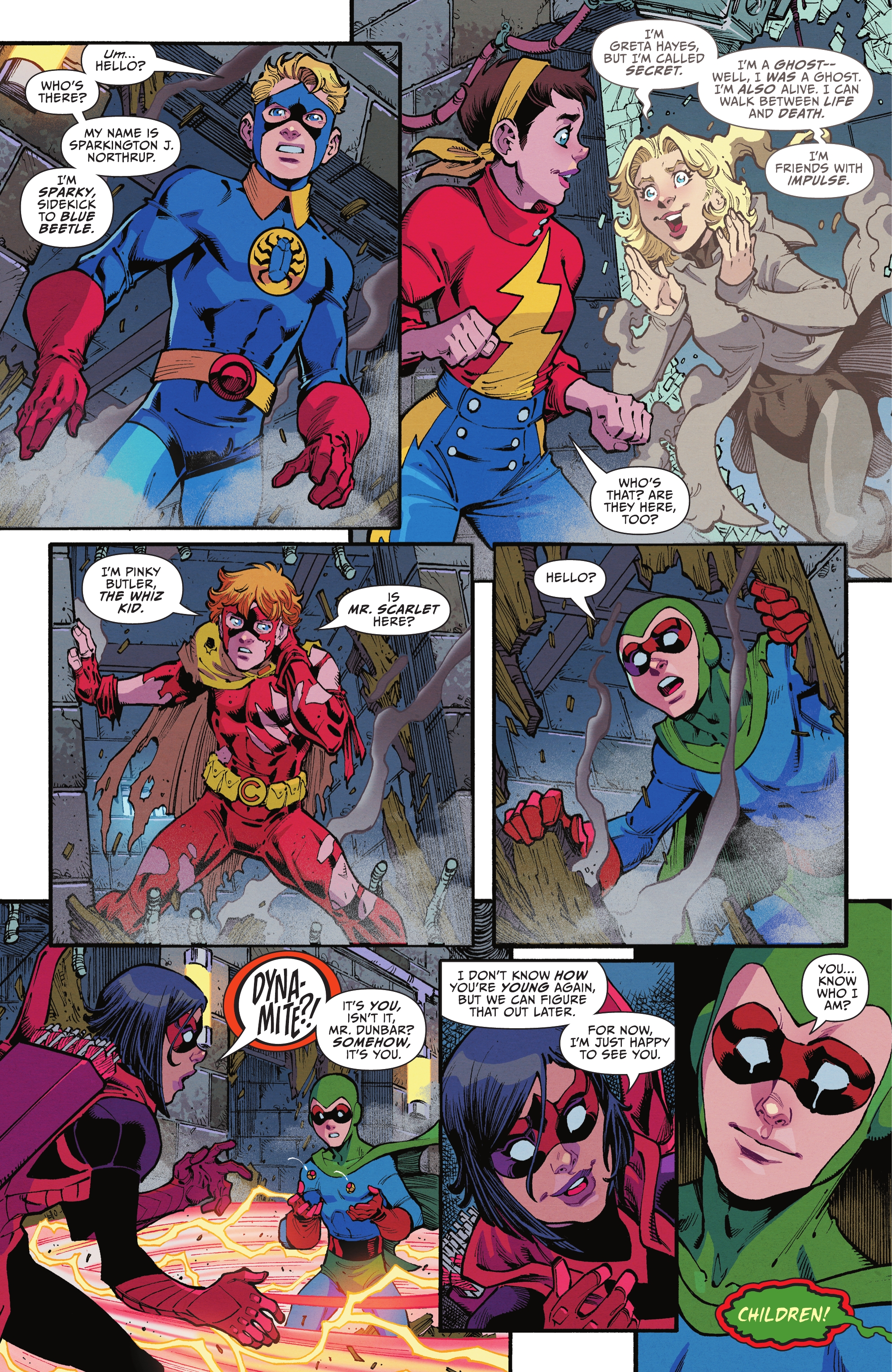 Read online Stargirl: The Lost Children comic -  Issue #5 - 16