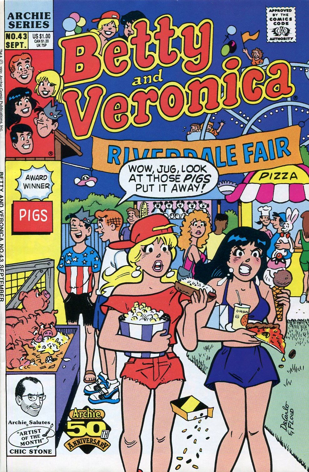 Read online Betty and Veronica (1987) comic -  Issue #43 - 1