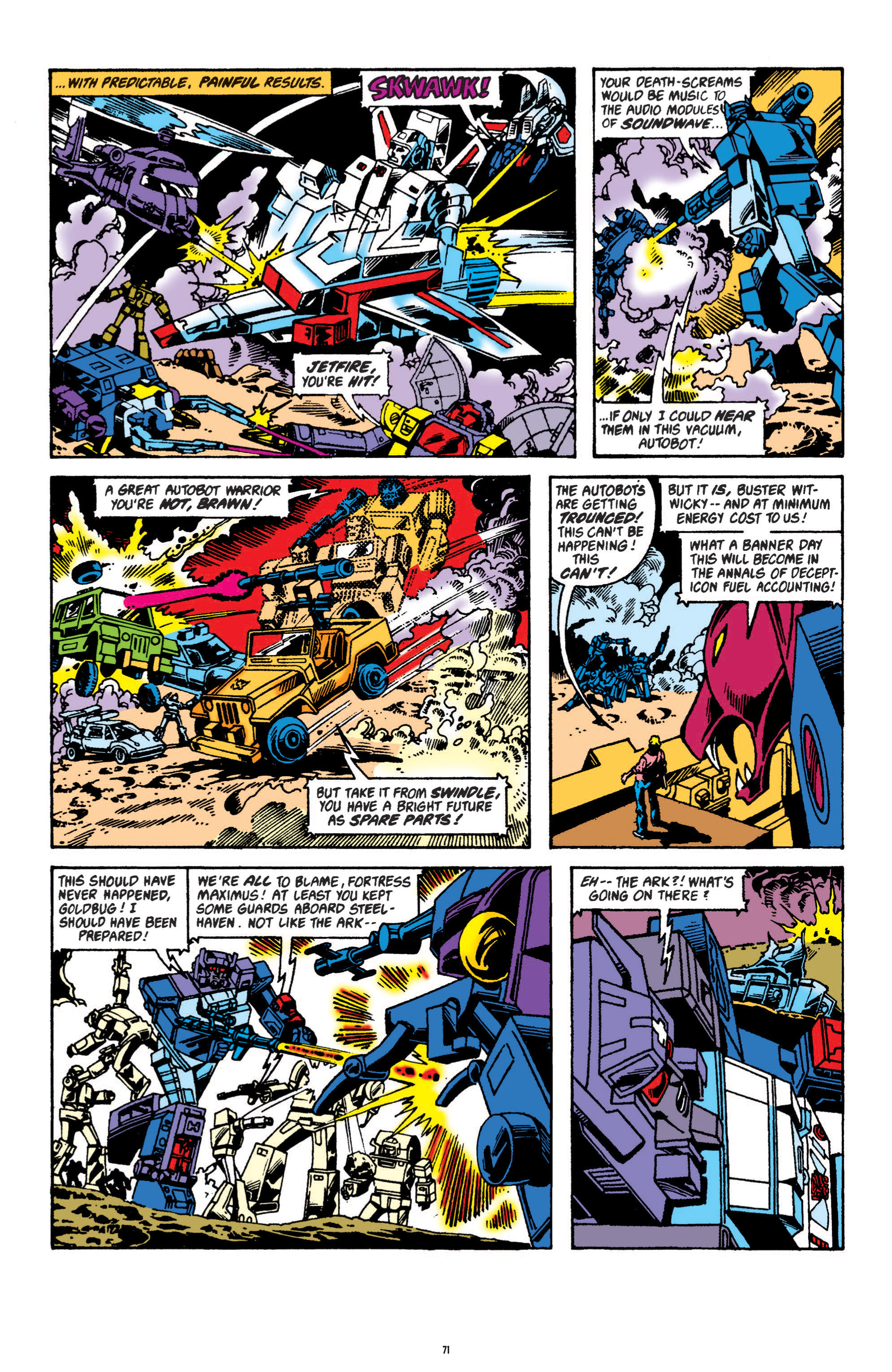 Read online The Transformers Classics comic -  Issue # TPB 4 - 72