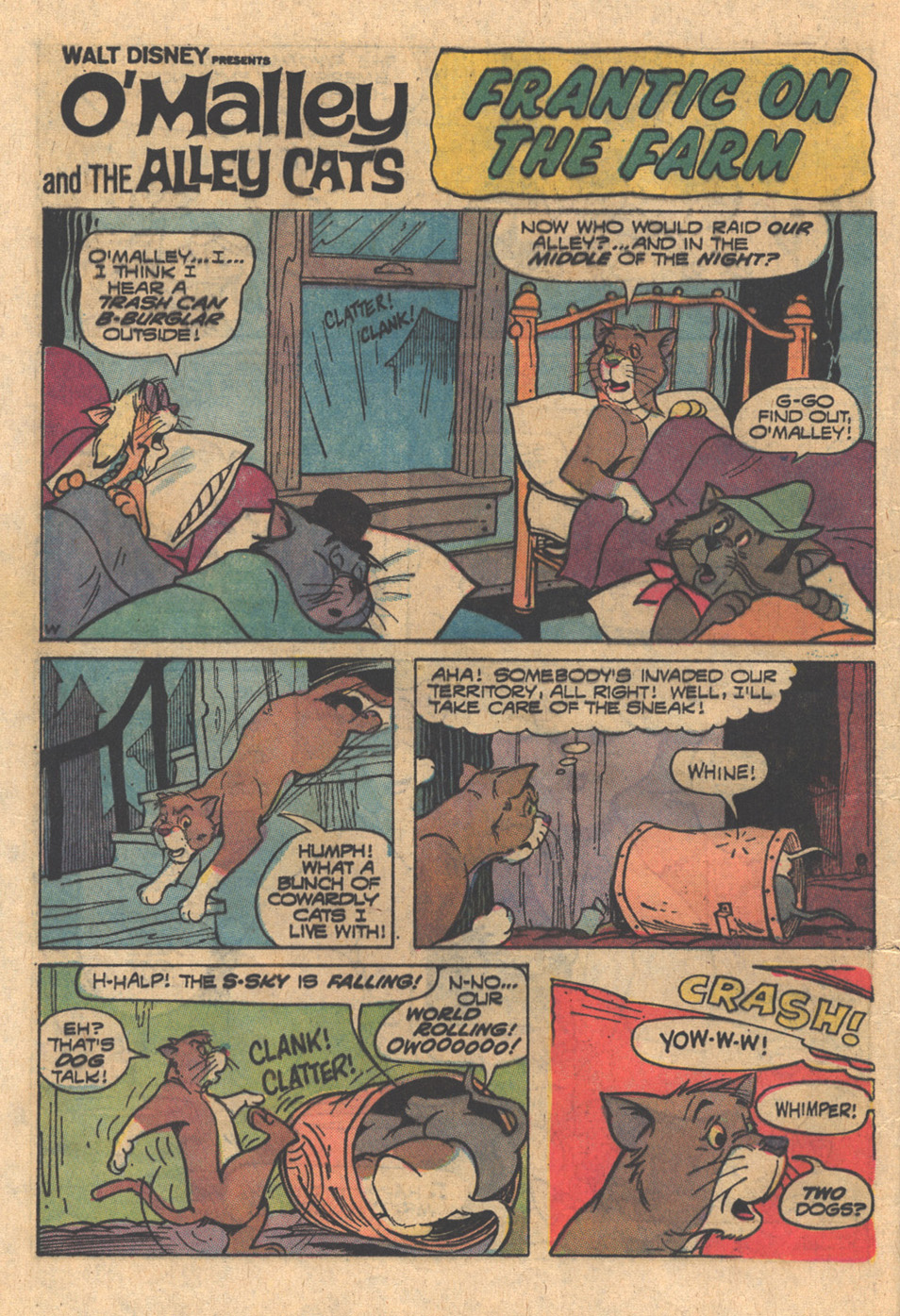 Read online O'Malley and the Alley Cats comic -  Issue #3 - 12